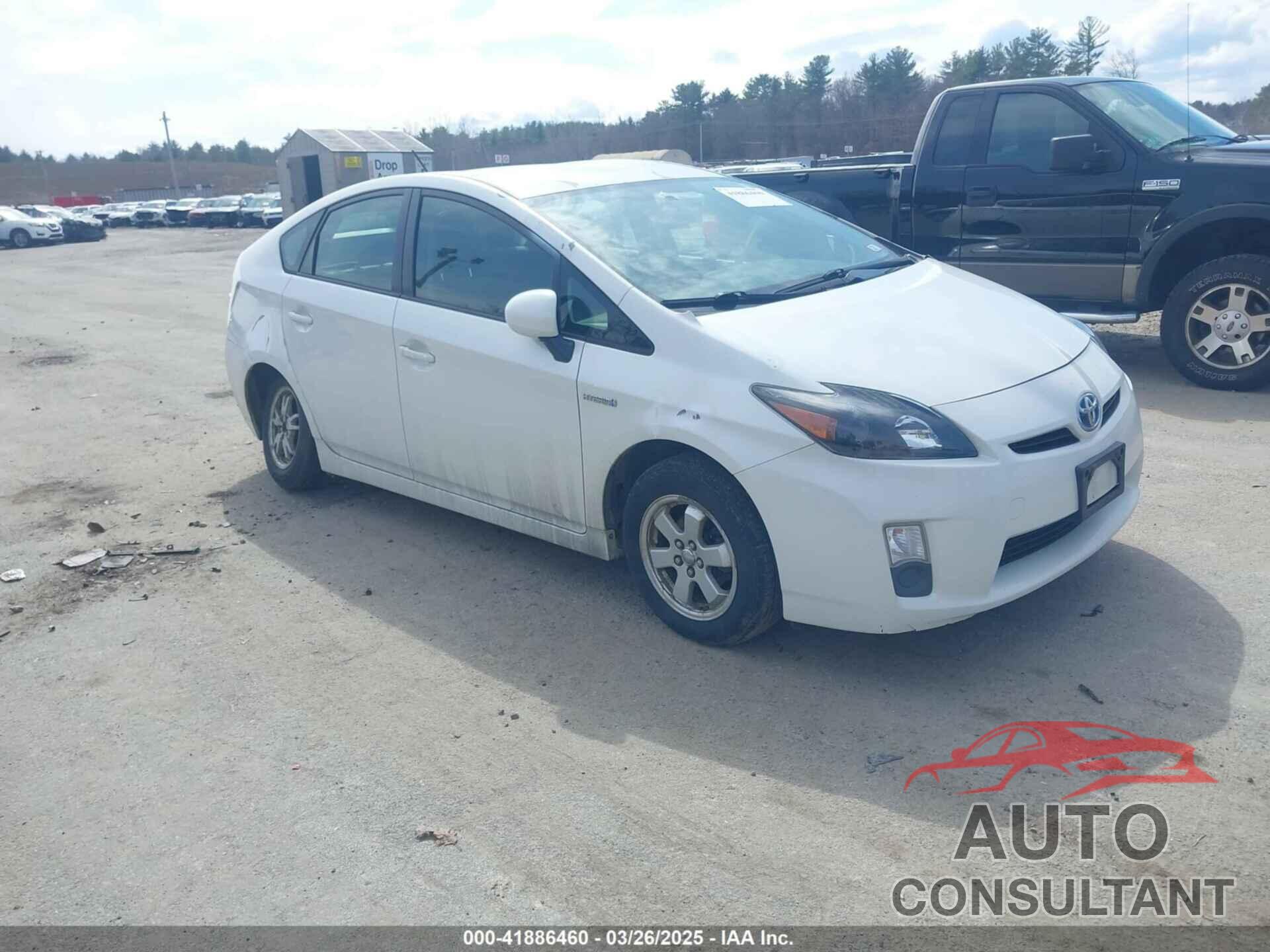 TOYOTA PRIUS 2010 - JTDKN3DU3A0135662
