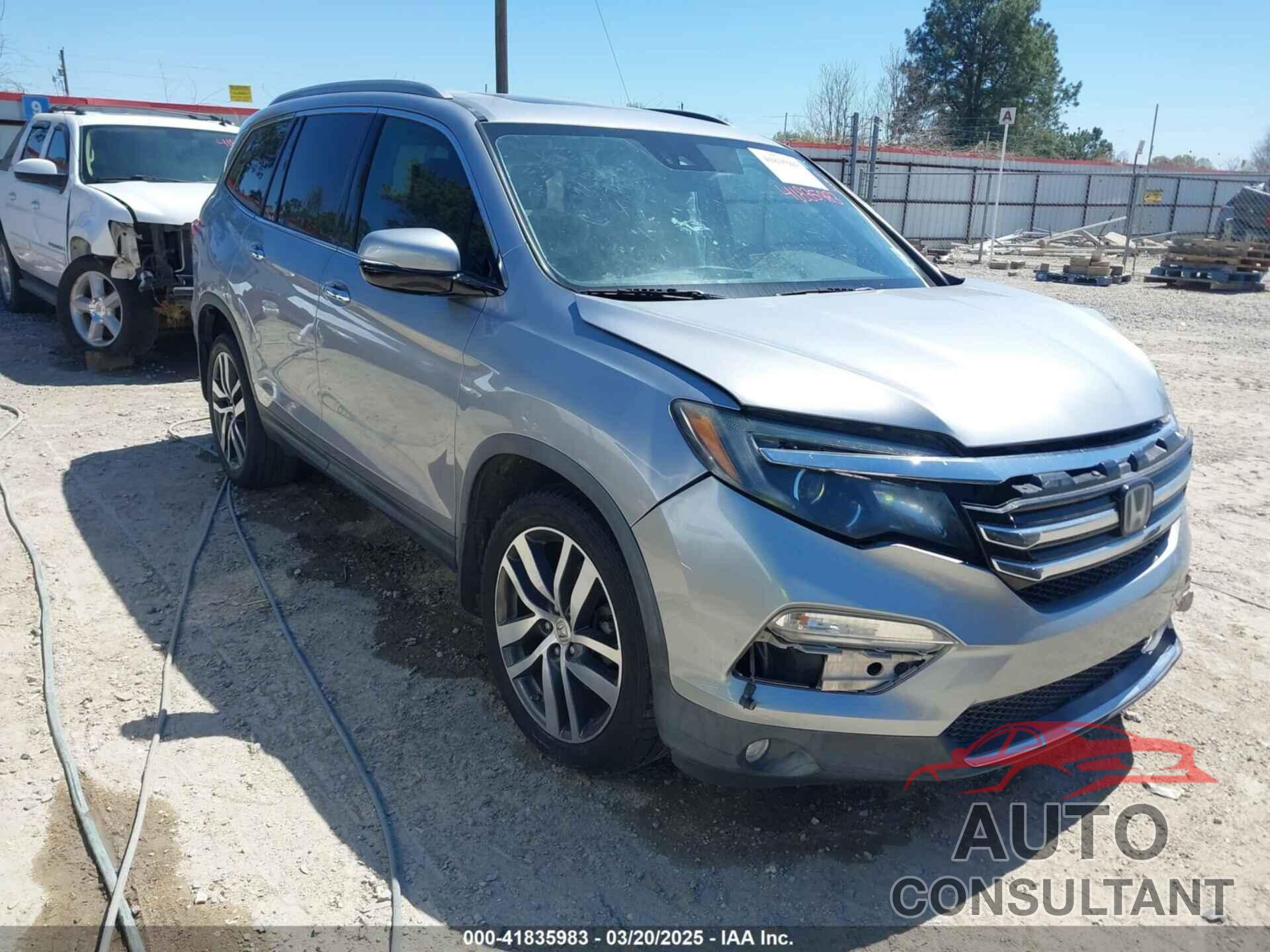 HONDA PILOT 2017 - 5FNYF6H04HB030527