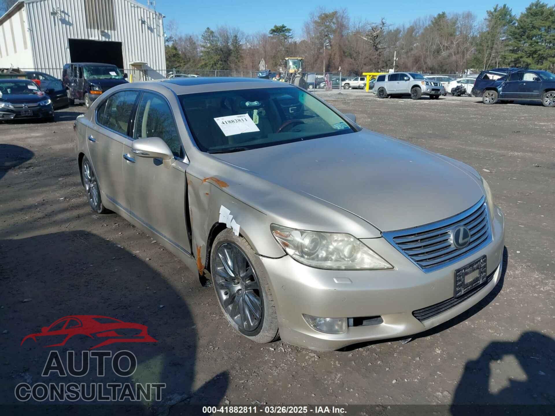 LEXUS LS 460 2011 - JTHGL5EF1B5041922