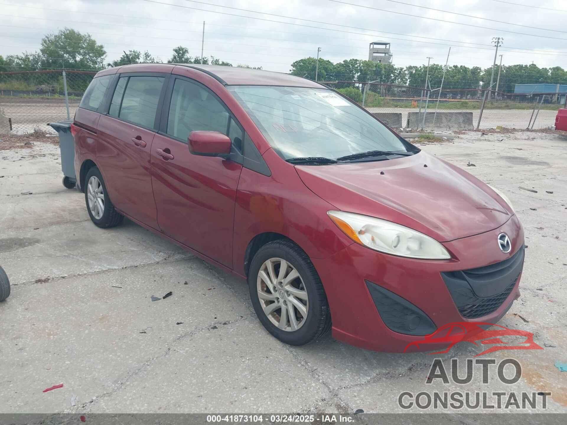 MAZDA MAZDA5 2012 - JM1CW2BL7C0110336