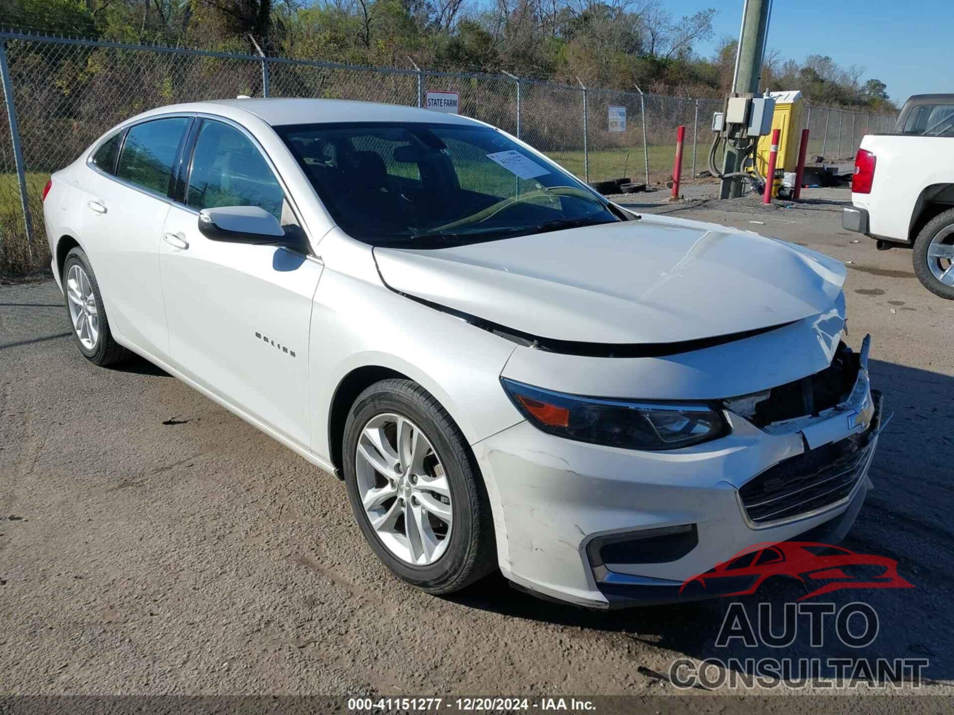 CHEVROLET MALIBU 2016 - 1G1ZE5ST8GF348061