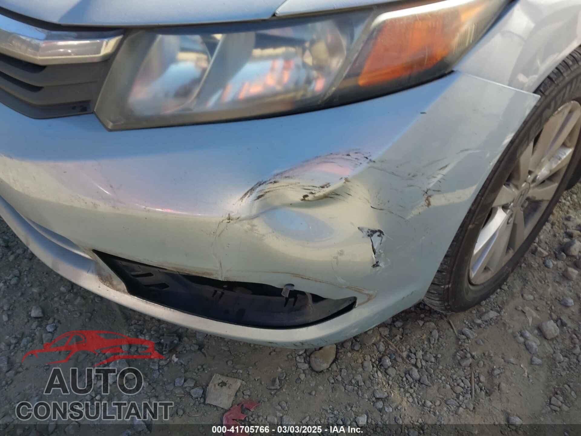 HONDA CIVIC 2012 - 19XFB2F82CE010764