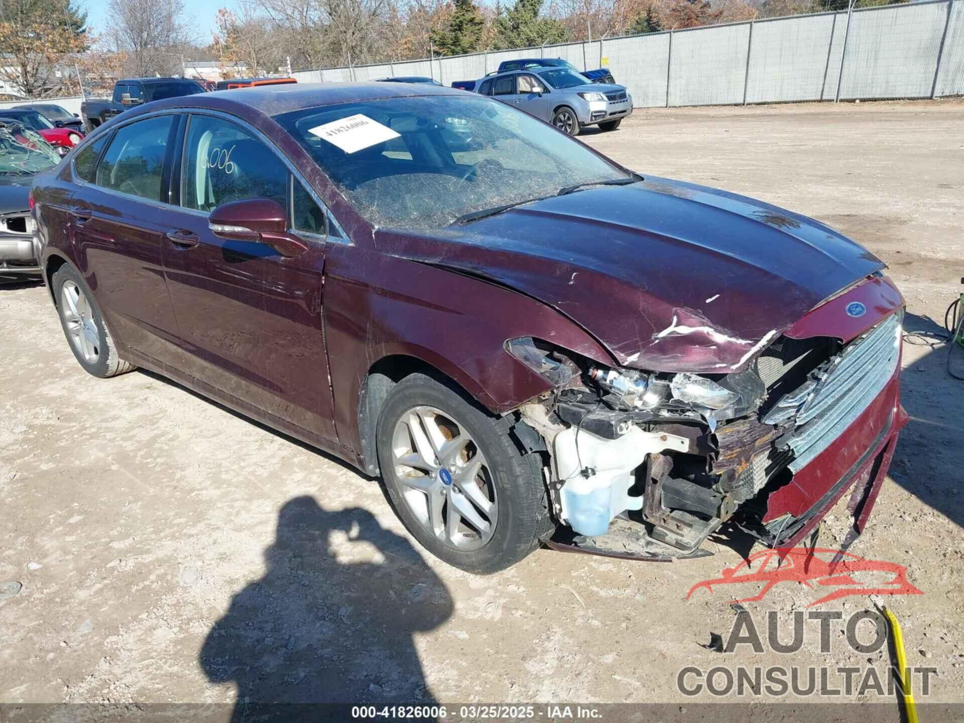 FORD FUSION 2013 - 3FA6P0HR8DR182132