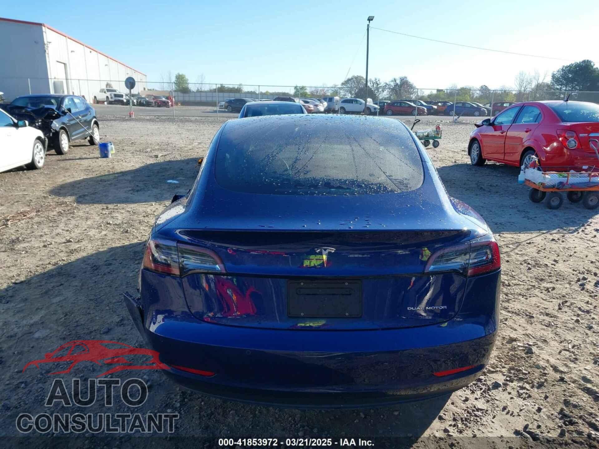 TESLA MODEL 3 2019 - 5YJ3E1EB7KF454636