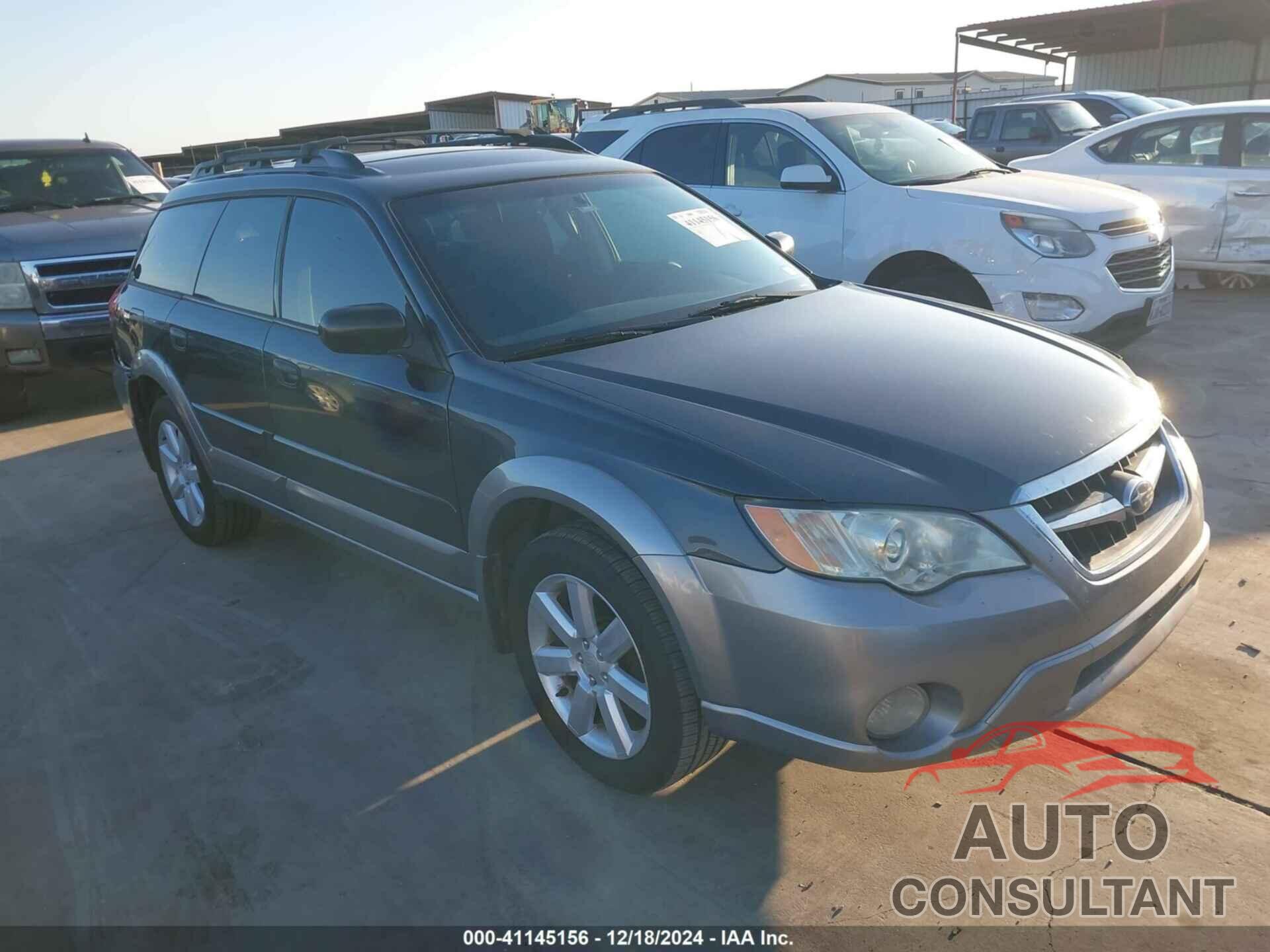 SUBARU OUTBACK 2009 - 4S4BP61C096326967