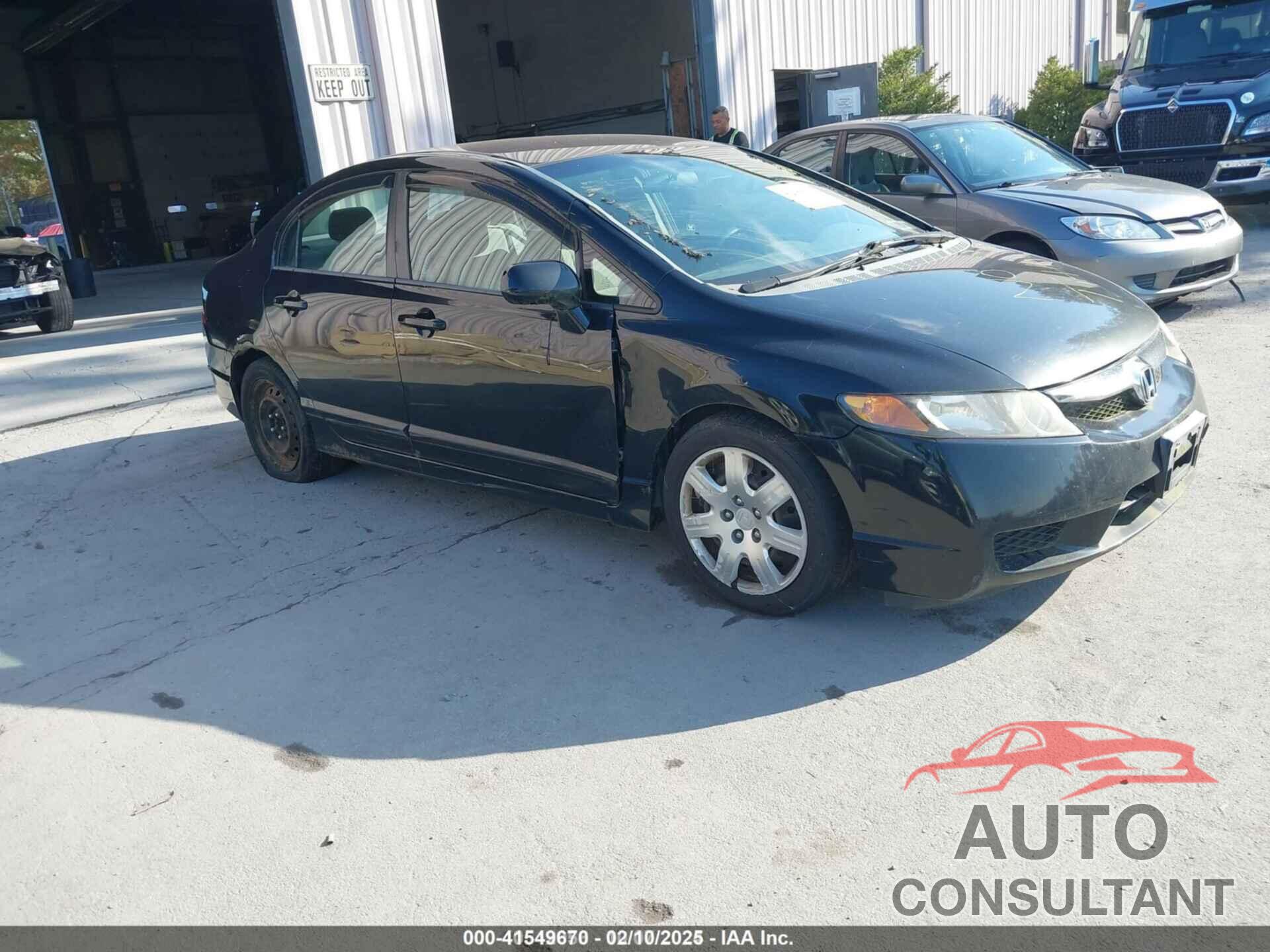 HONDA CIVIC 2009 - 2HGFA165X9H366221
