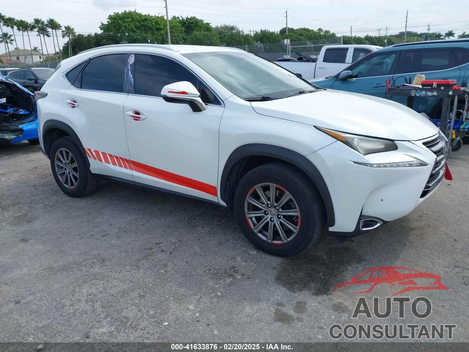 LEXUS NX 200T 2015 - JTJYARBZ1F2018047