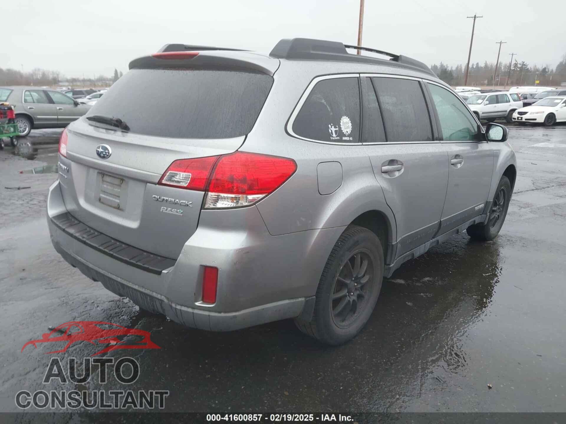 SUBARU OUTBACK 2011 - 4S4BRBBC9B3339919