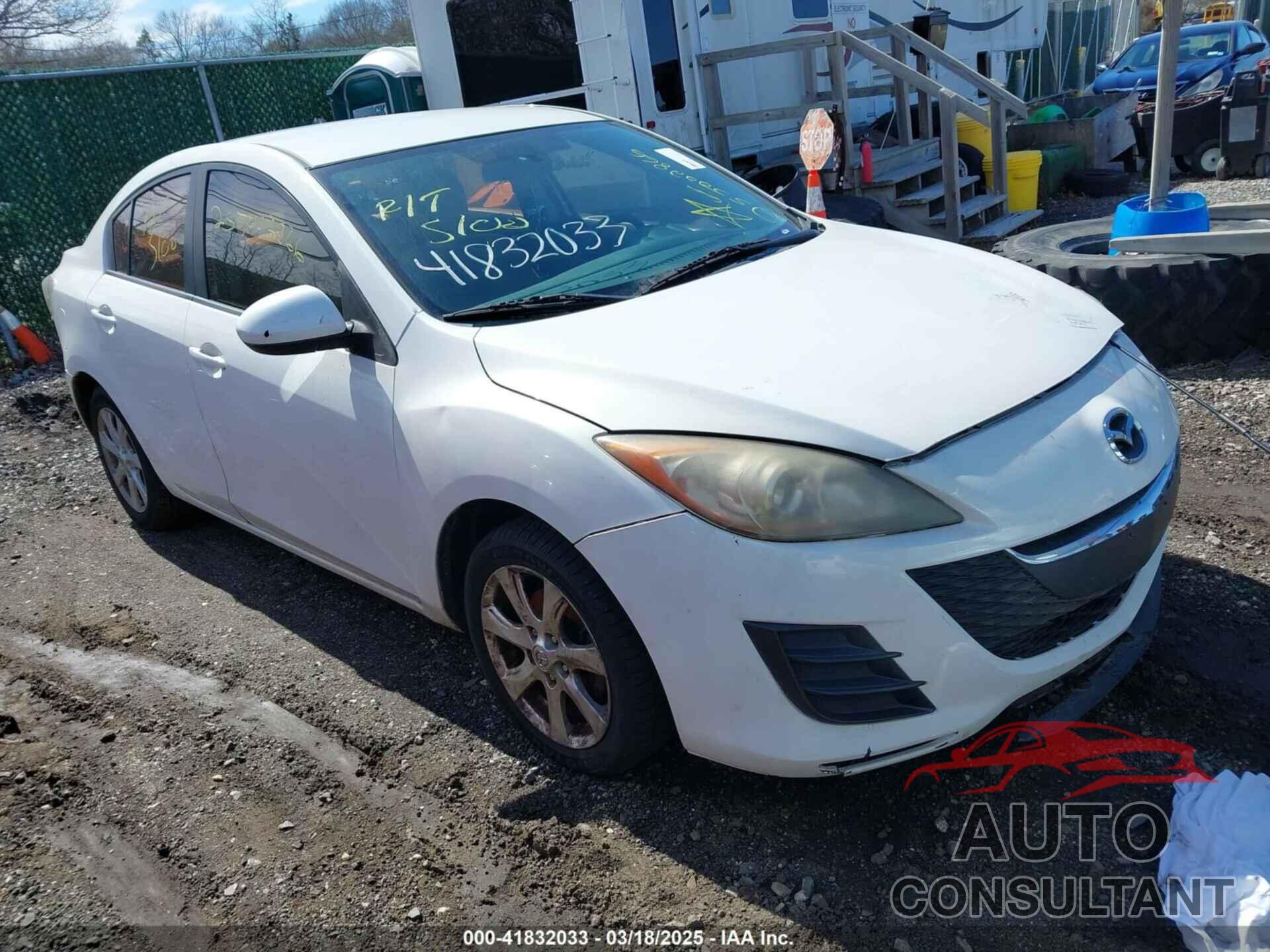 MAZDA MAZDA3 2010 - JM1BL1SF1A1169933