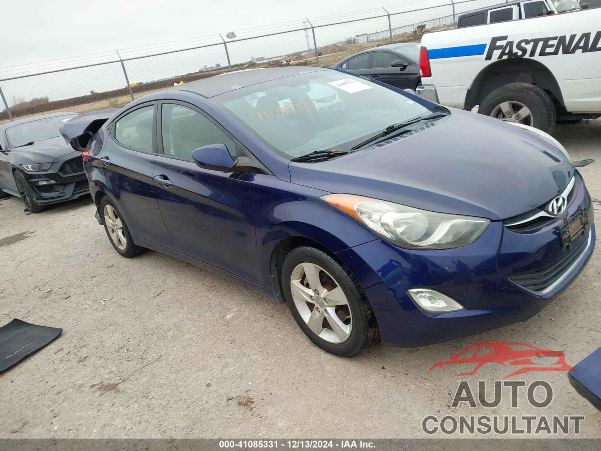 HYUNDAI ELANTRA 2012 - 5NPDH4AE6CH095974