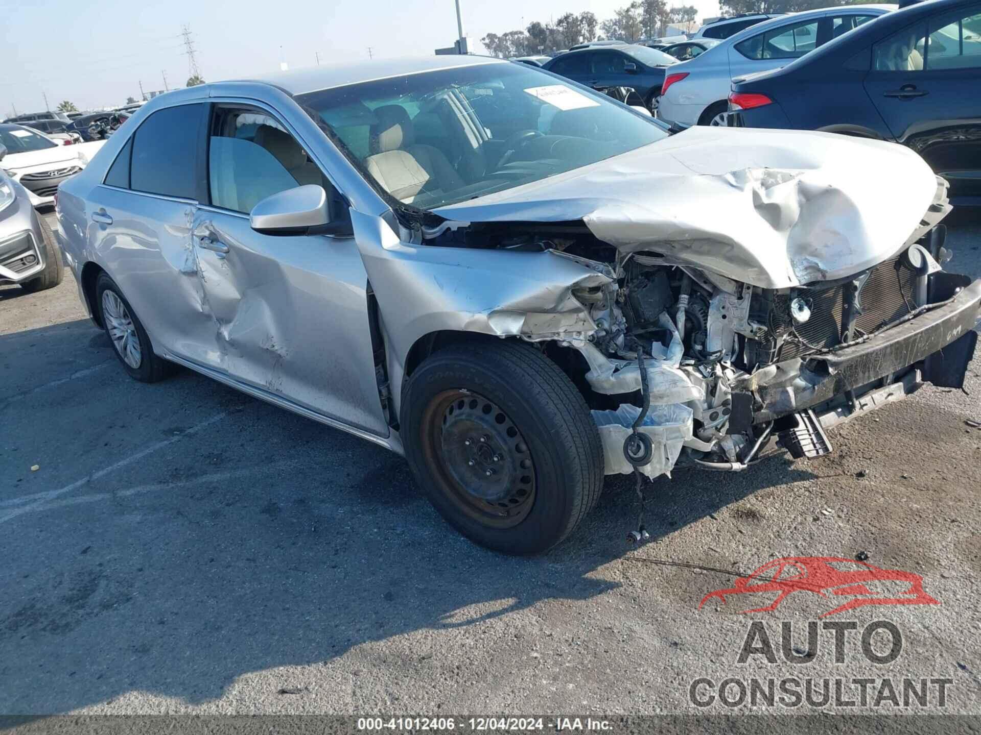 TOYOTA CAMRY 2012 - 4T1BF1FK3CU040586