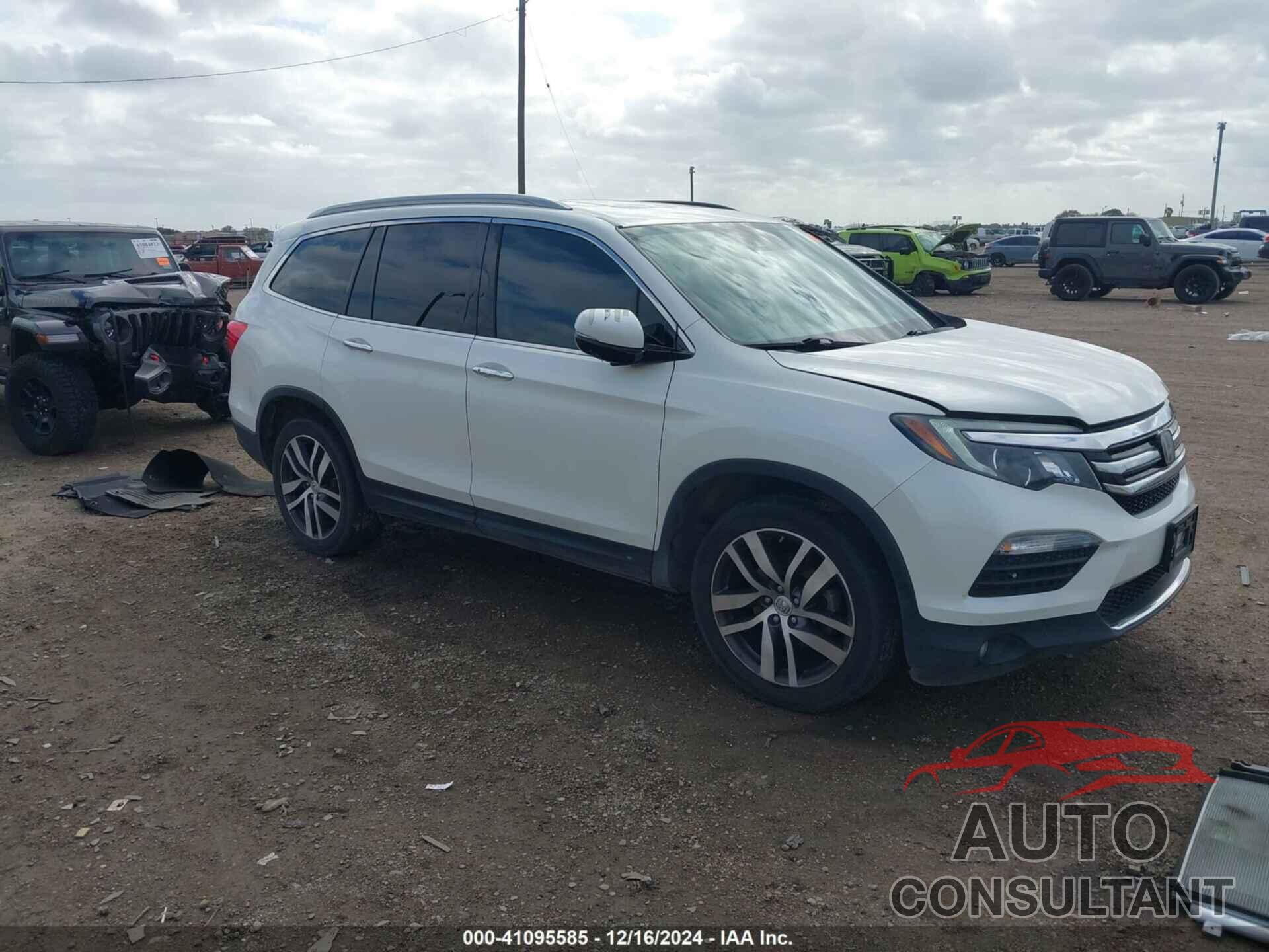 HONDA PILOT 2017 - 5FNYF6H09HB069887