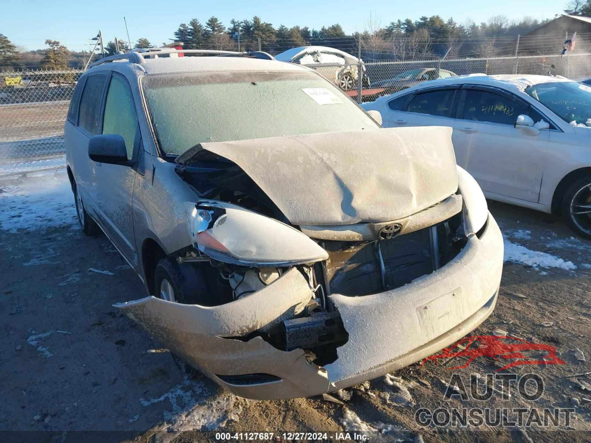 TOYOTA SIENNA 2009 - 5TDZK23C49S233327