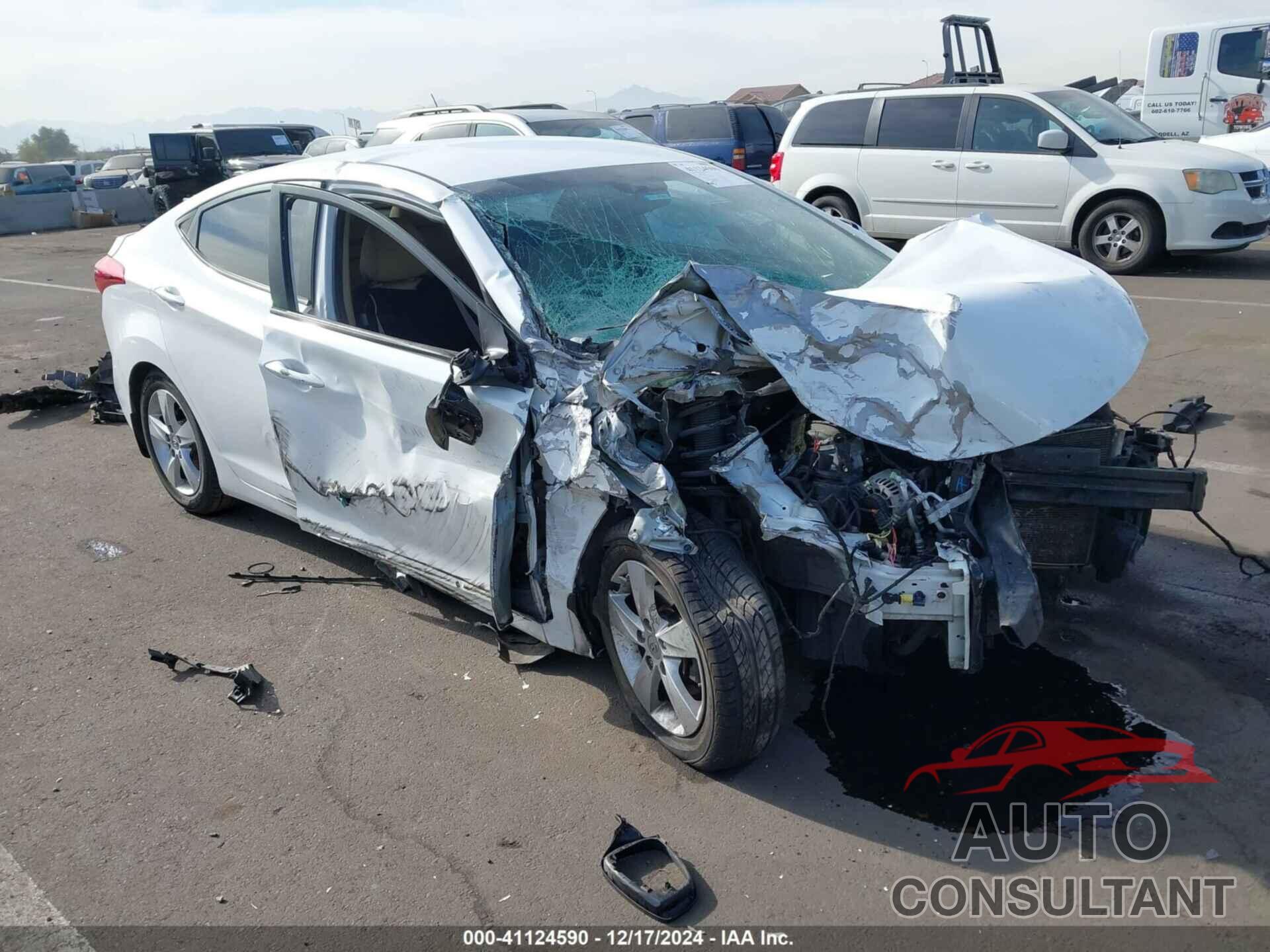 HYUNDAI ELANTRA 2013 - 5NPDH4AE1DH305026