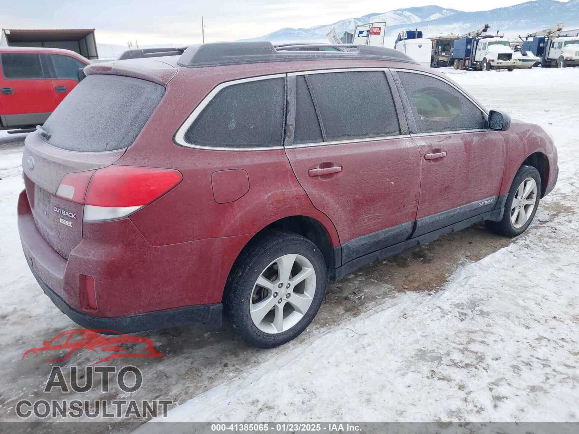 SUBARU OUTBACK 2014 - 4S4BRBAC3E3299326