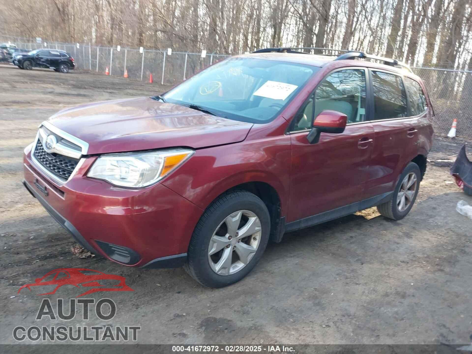 SUBARU FORESTER 2015 - JF2SJADC5FH820943