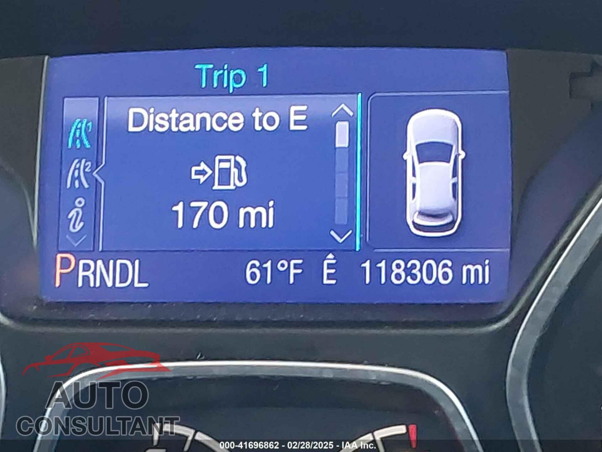 FORD FOCUS 2013 - 1FADP3K21DL220268