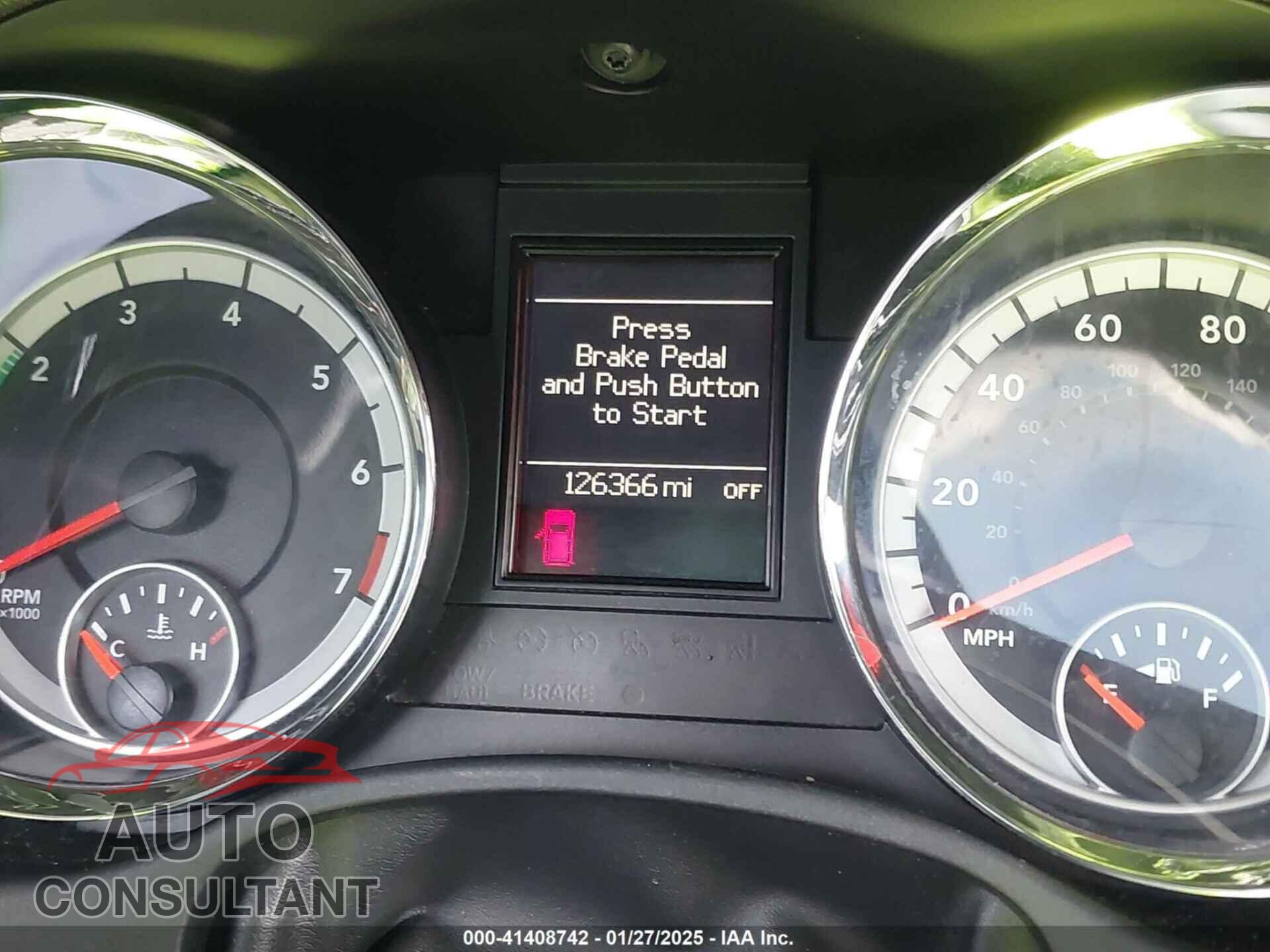 DODGE DURANGO 2012 - 1C4RDHEGXCC336158