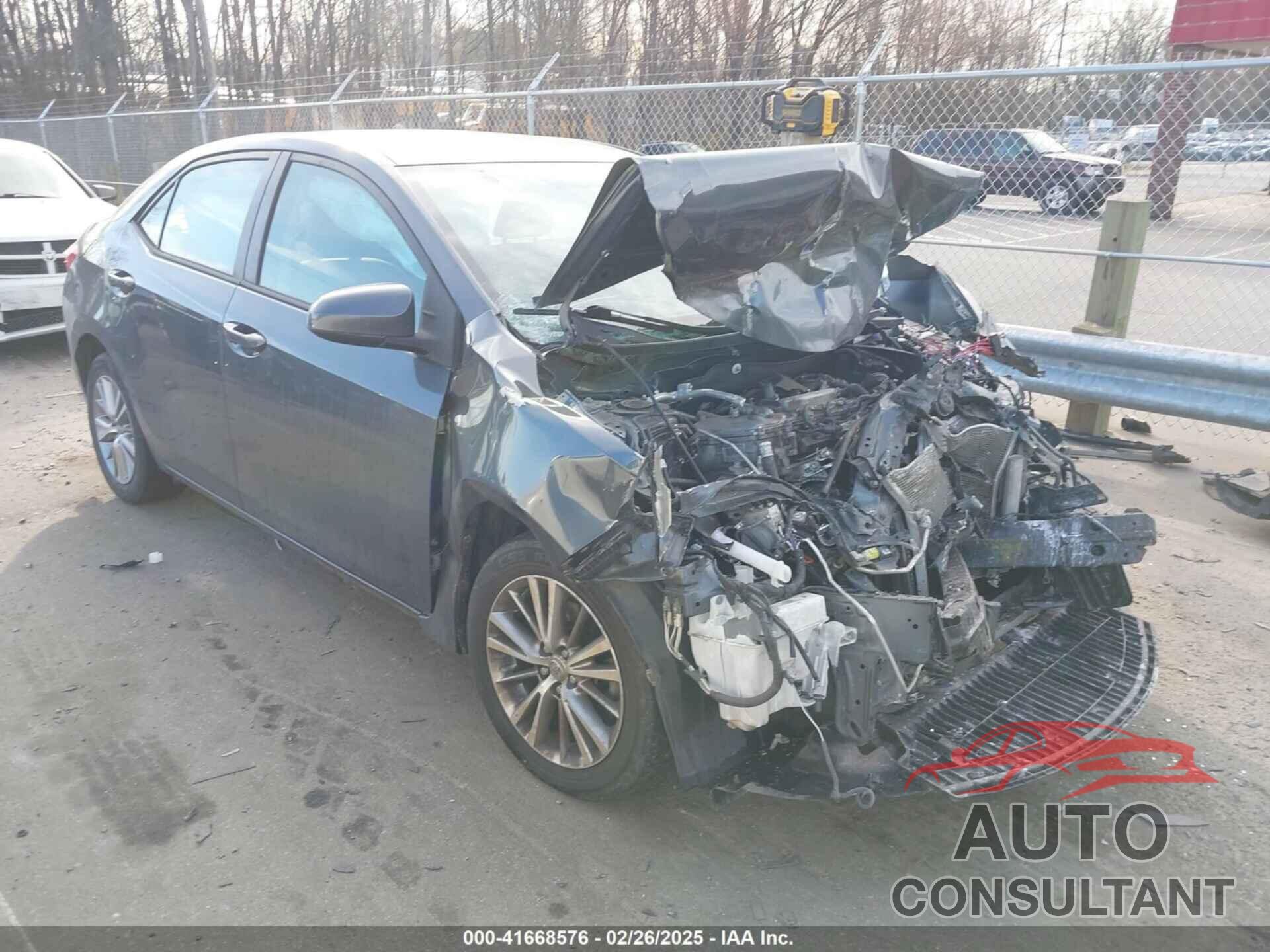 TOYOTA COROLLA 2015 - 2T1BURHE9FC369715