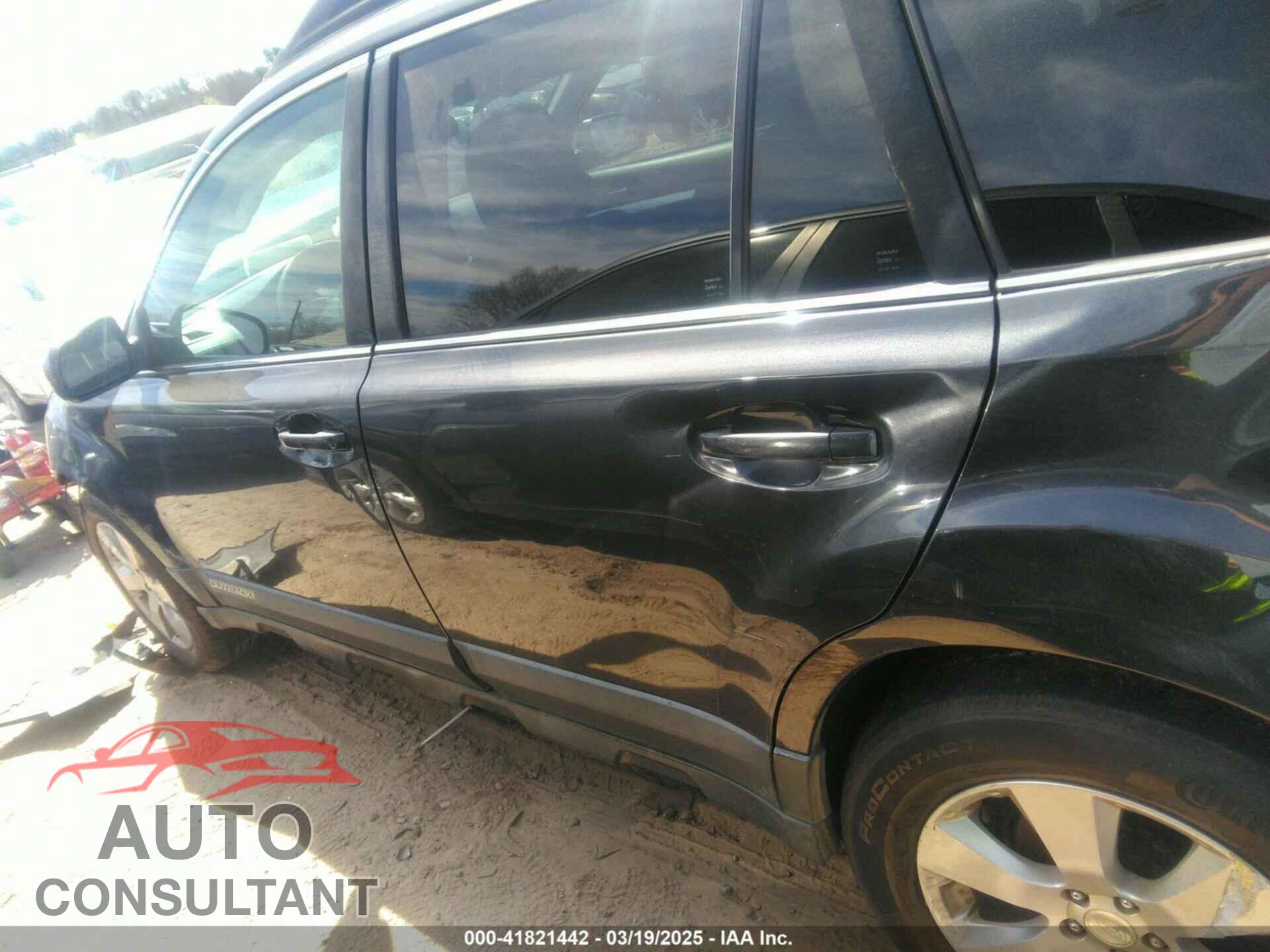 SUBARU OUTBACK 2011 - 4S4BRBBCXB3369947