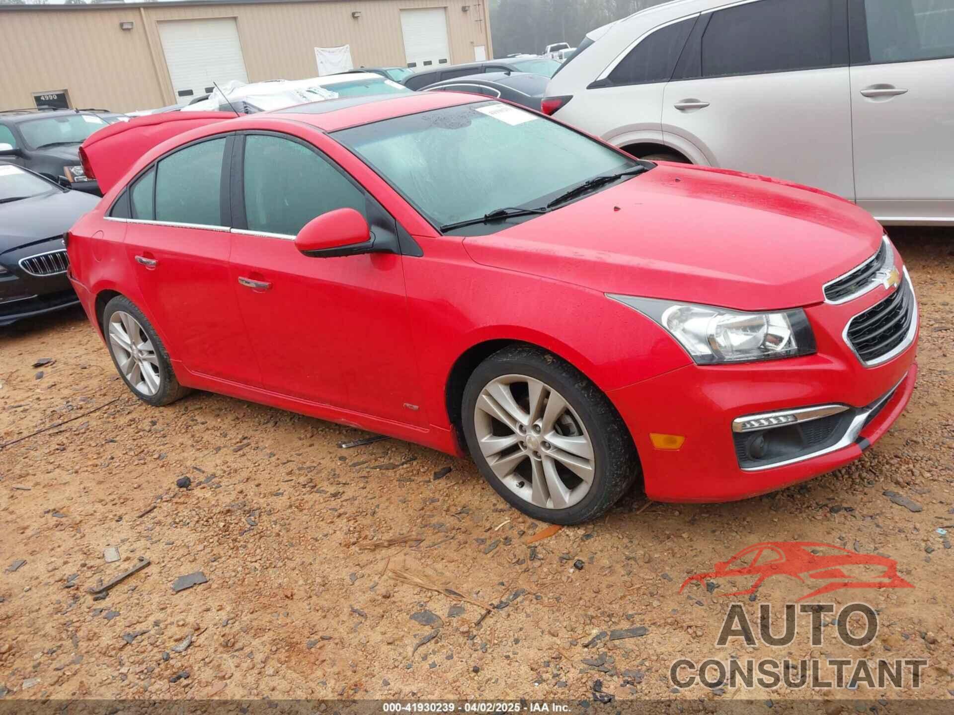 CHEVROLET CRUZE 2015 - 1G1PG5SB6F7160771