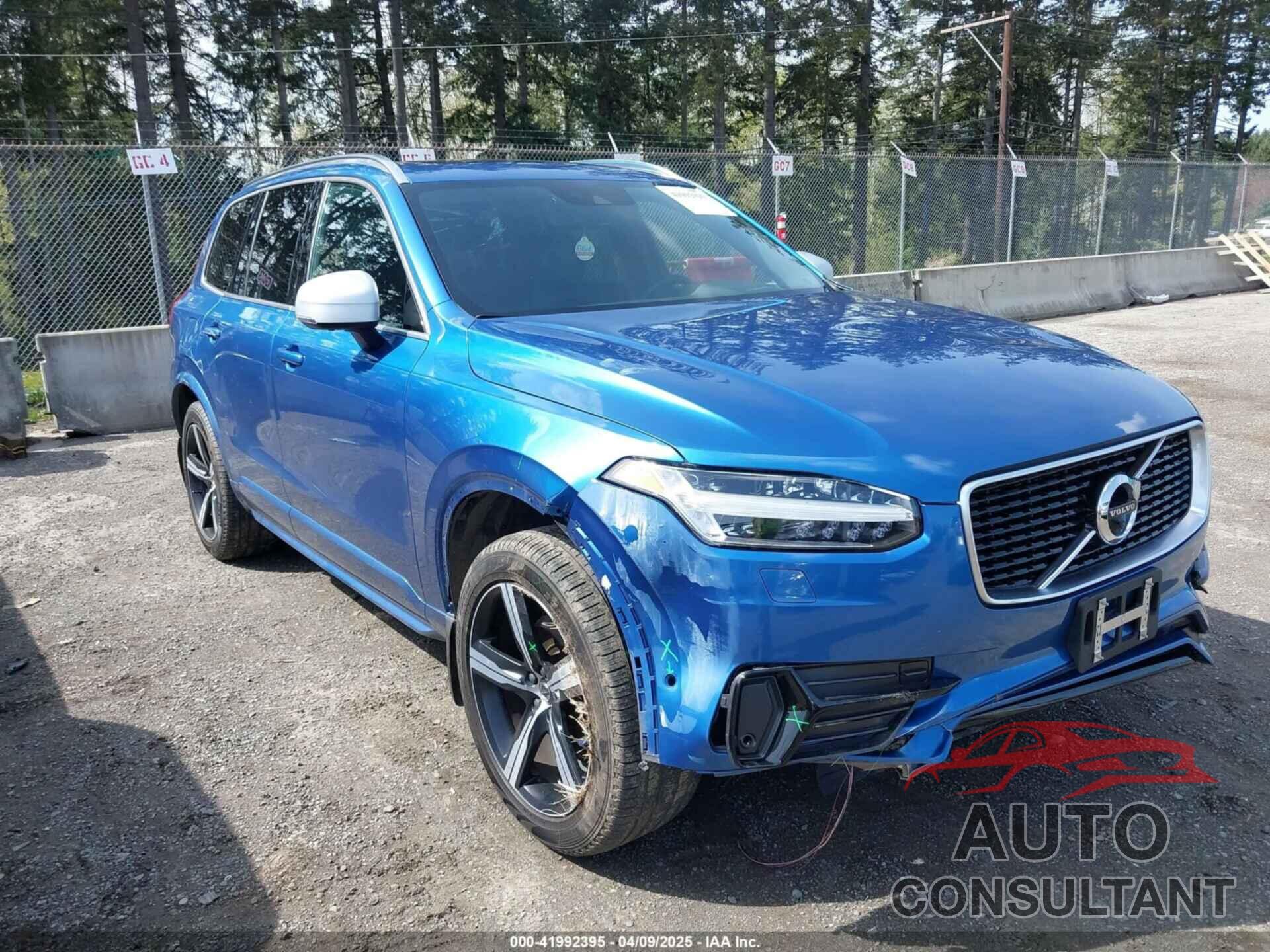 VOLVO XC90 2018 - YV4A22PMXJ1195522