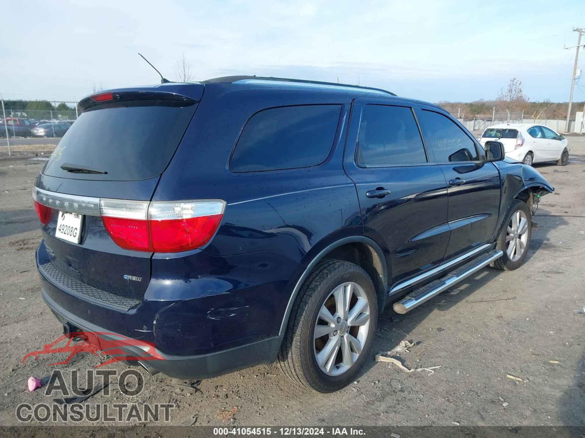 DODGE DURANGO 2012 - 1C4RDJDG3CC308601