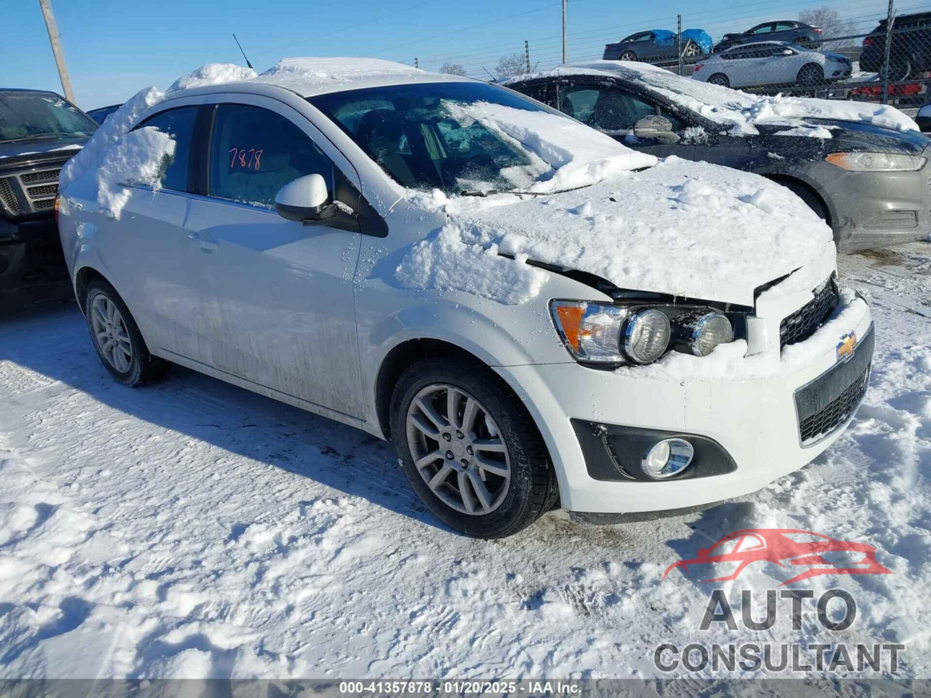 CHEVROLET SONIC 2014 - 1G1JC5SG7E4132359