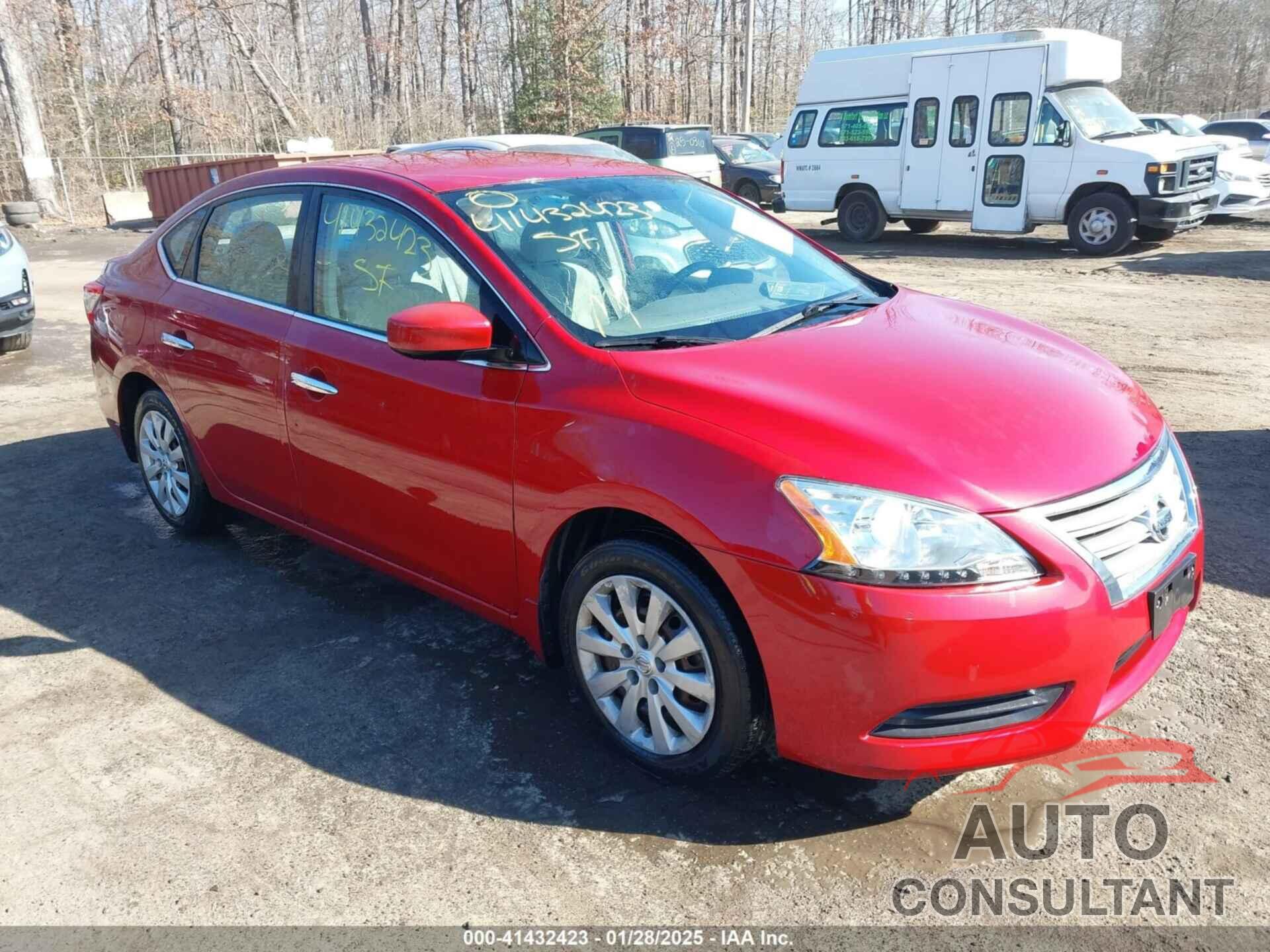 NISSAN SENTRA 2013 - 3N1AB7AP2DL689778