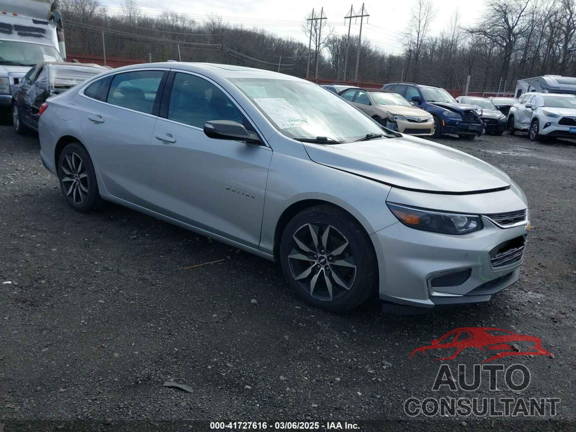 CHEVROLET MALIBU 2017 - 1G1ZE5ST9HF277115