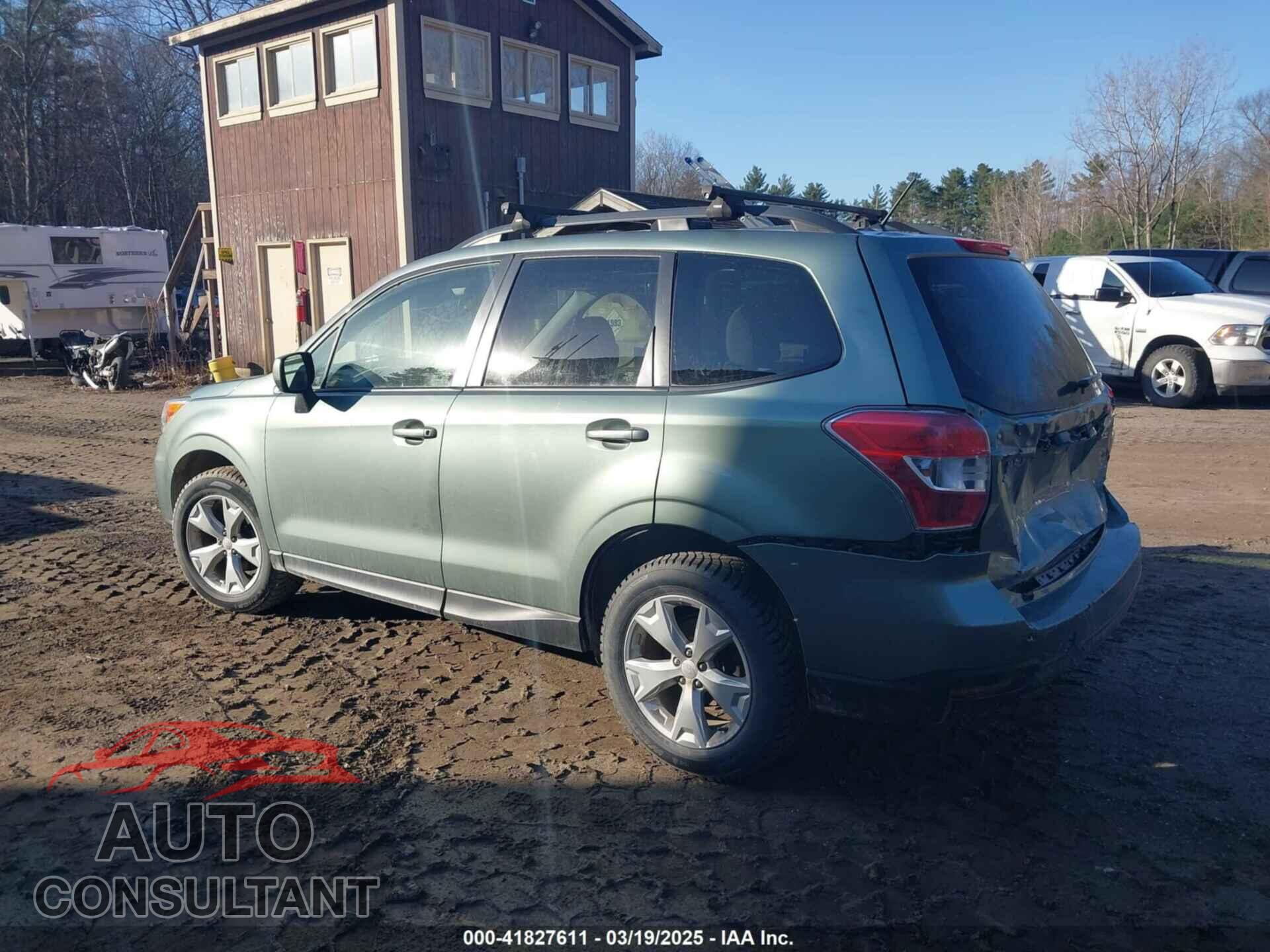SUBARU FORESTER 2015 - JF2SJAFC0FH802010