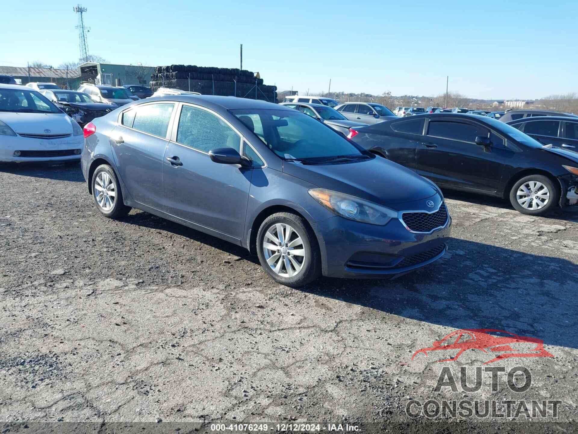 KIA FORTE 2014 - KNAFX4A61E5134717