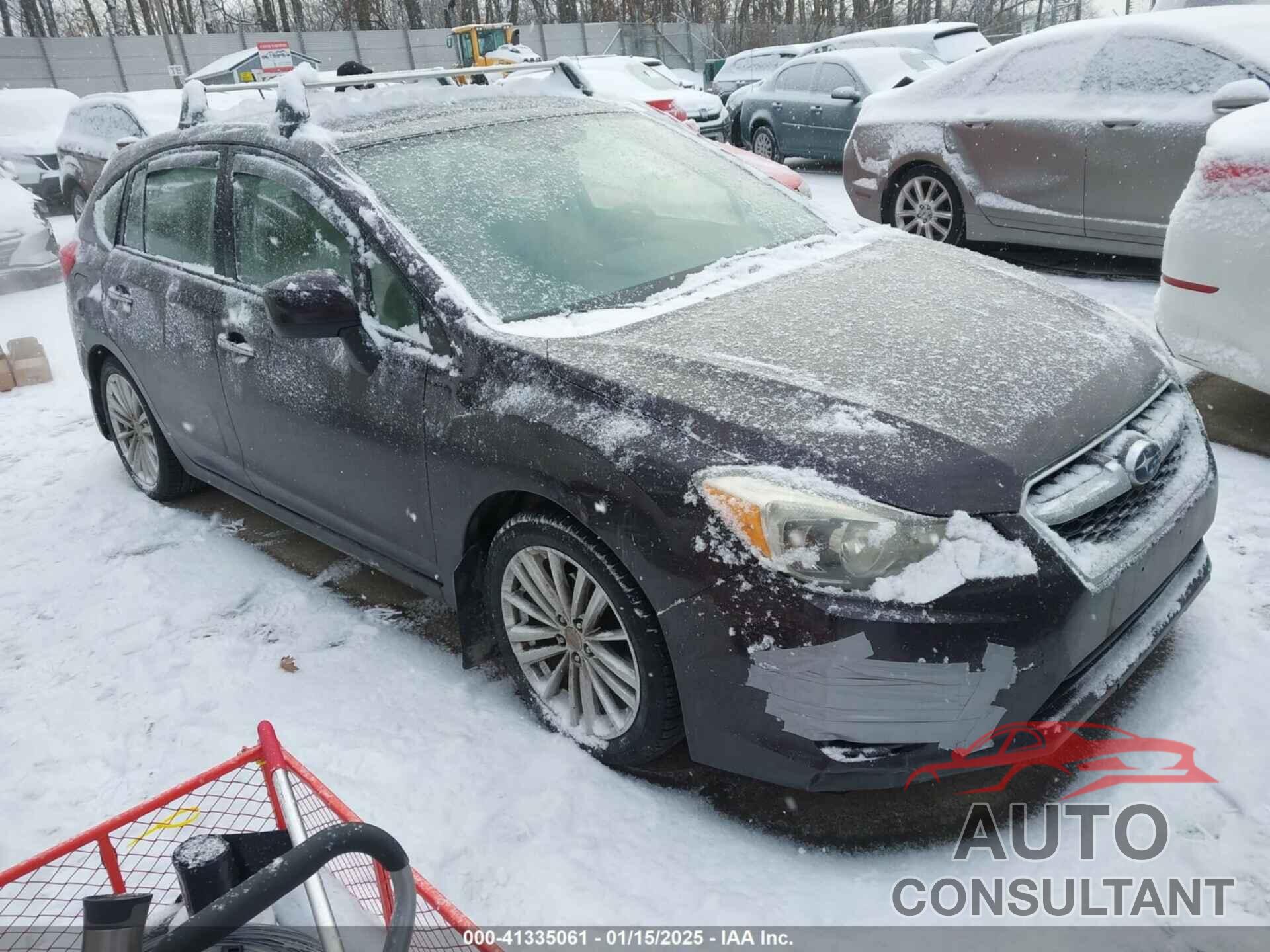 SUBARU IMPREZA 2012 - JF1GPAG63CH225681