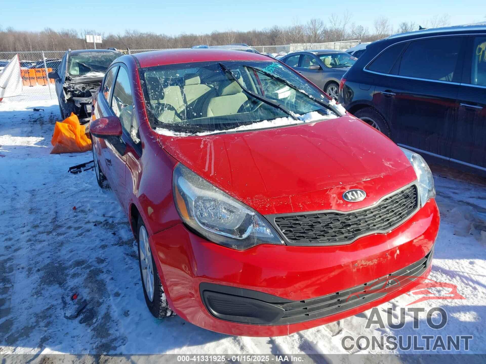 KIA RIO 2013 - KNADM4A38D6192046