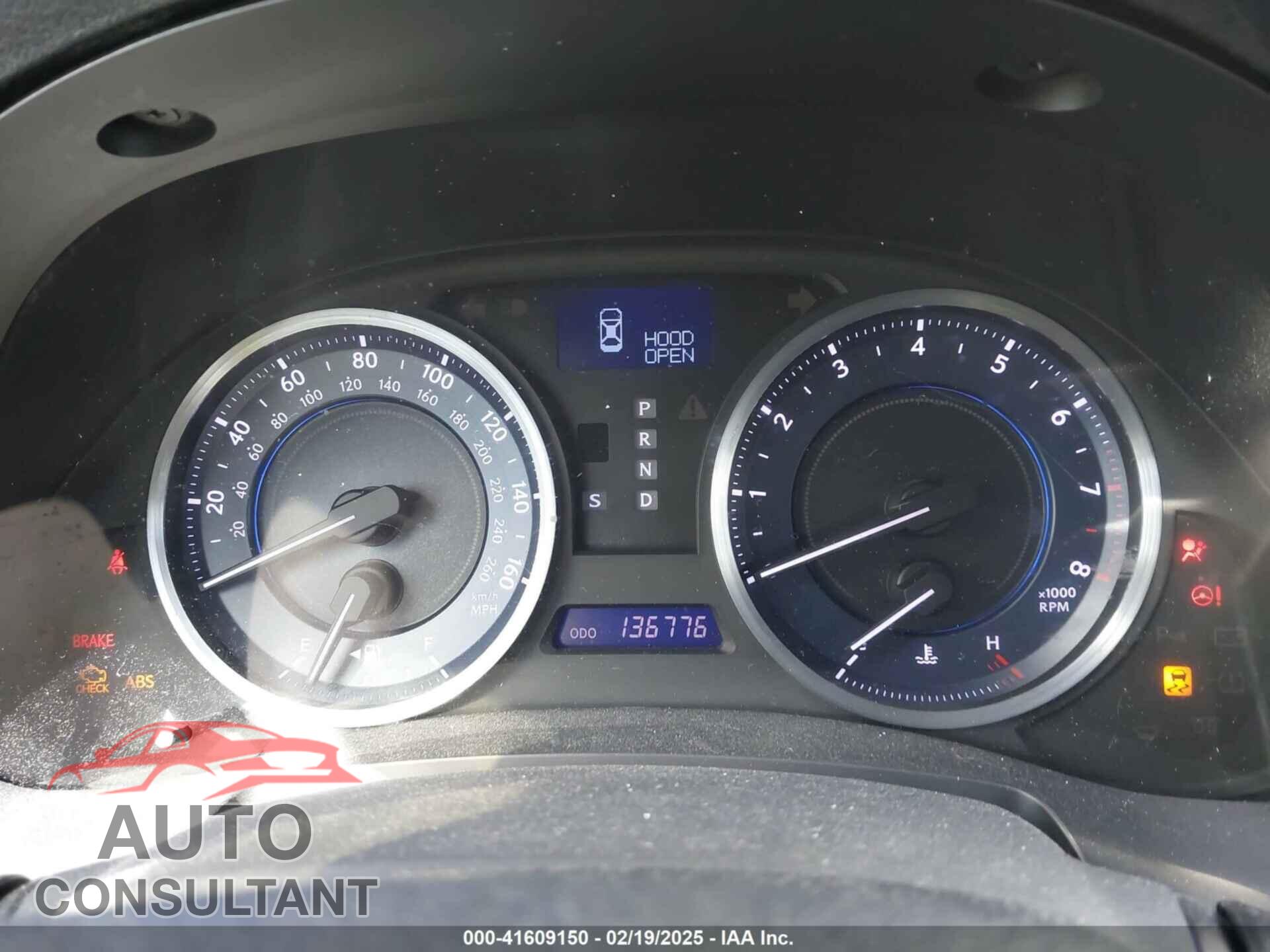 LEXUS IS 2012 - JTHCF5C20C5055575