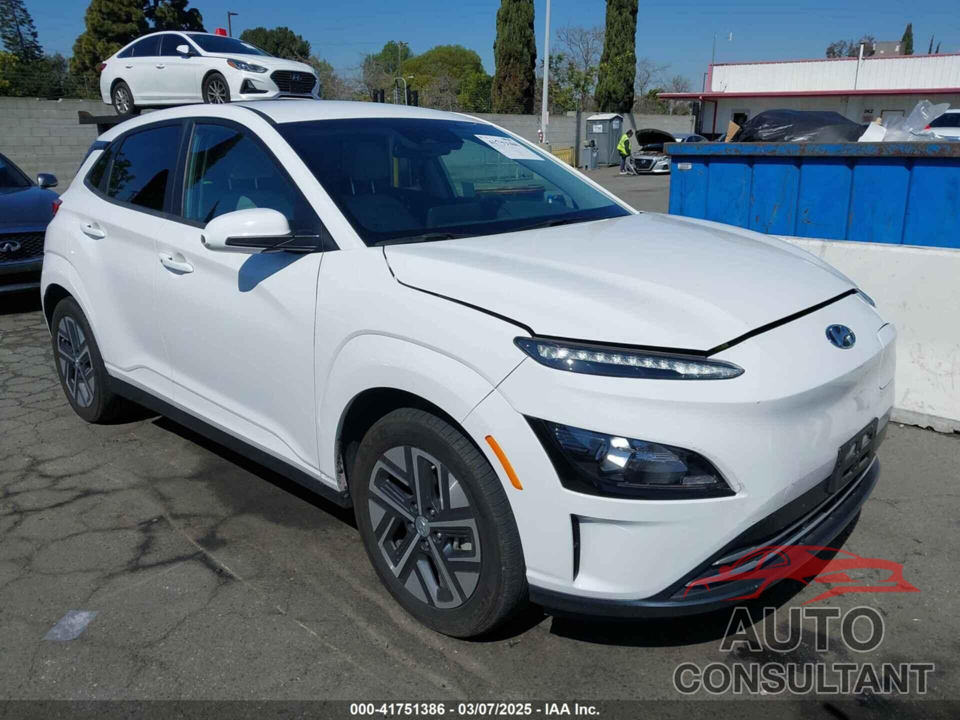 HYUNDAI KONA ELECTRIC 2023 - KM8K23AG5PU170837