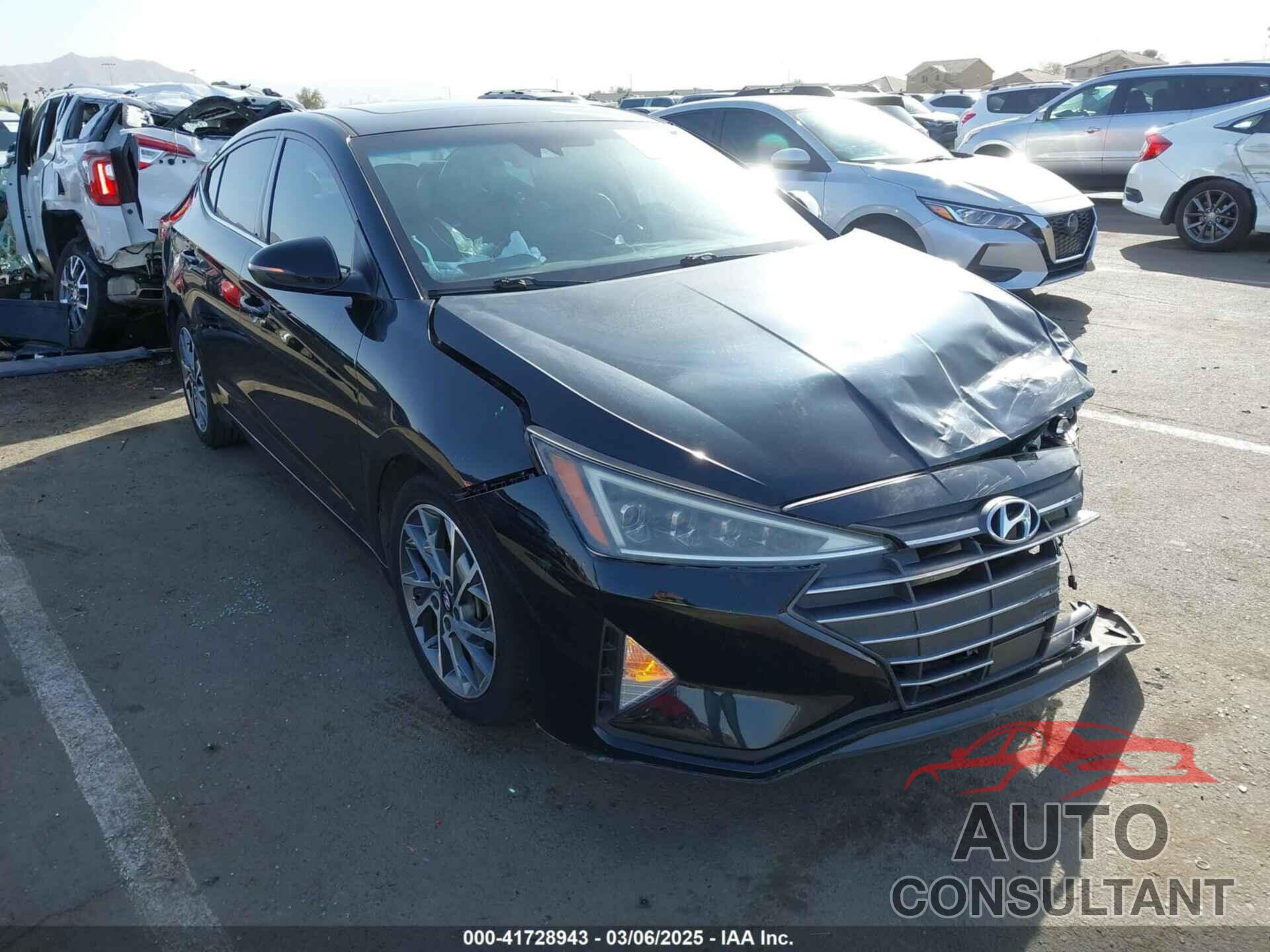 HYUNDAI ELANTRA 2020 - 5NPD84LF5LH517948