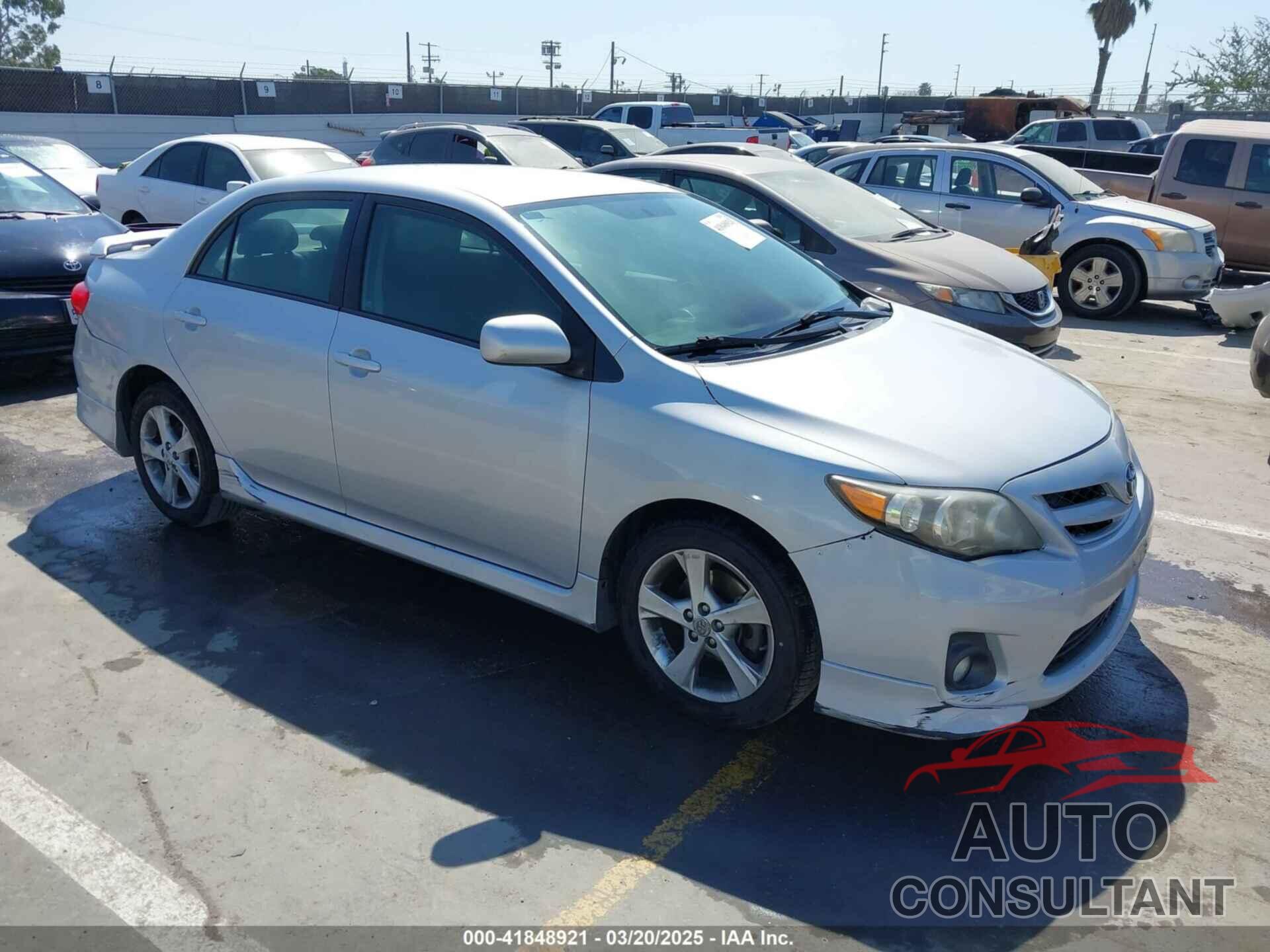 TOYOTA COROLLA 2013 - 5YFBU4EE2DP212872
