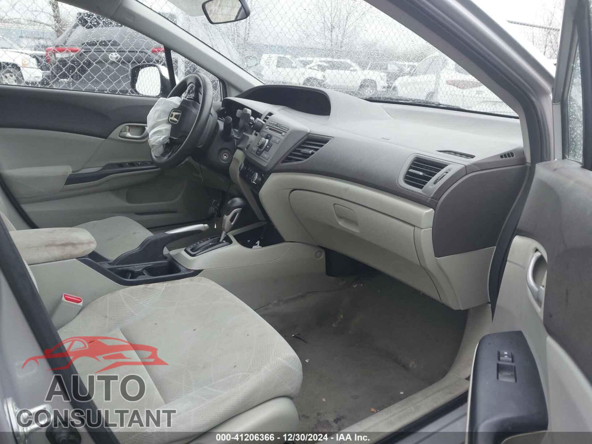 HONDA CIVIC SDN 2012 - 19XFB2F59CE007737