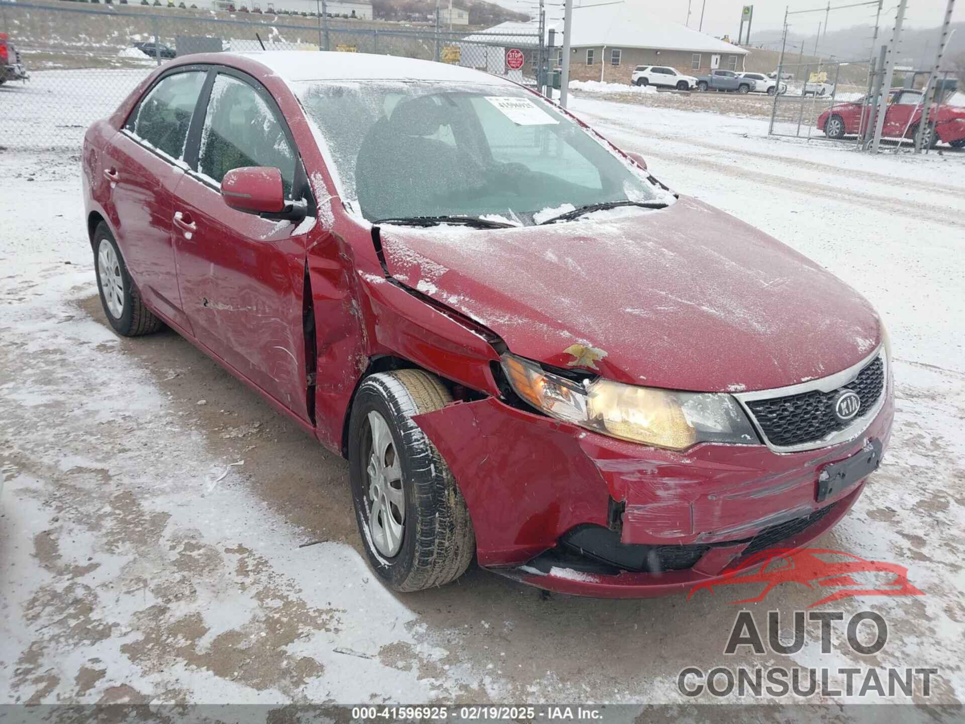 KIA FORTE 2011 - KNAFU4A23B5393324