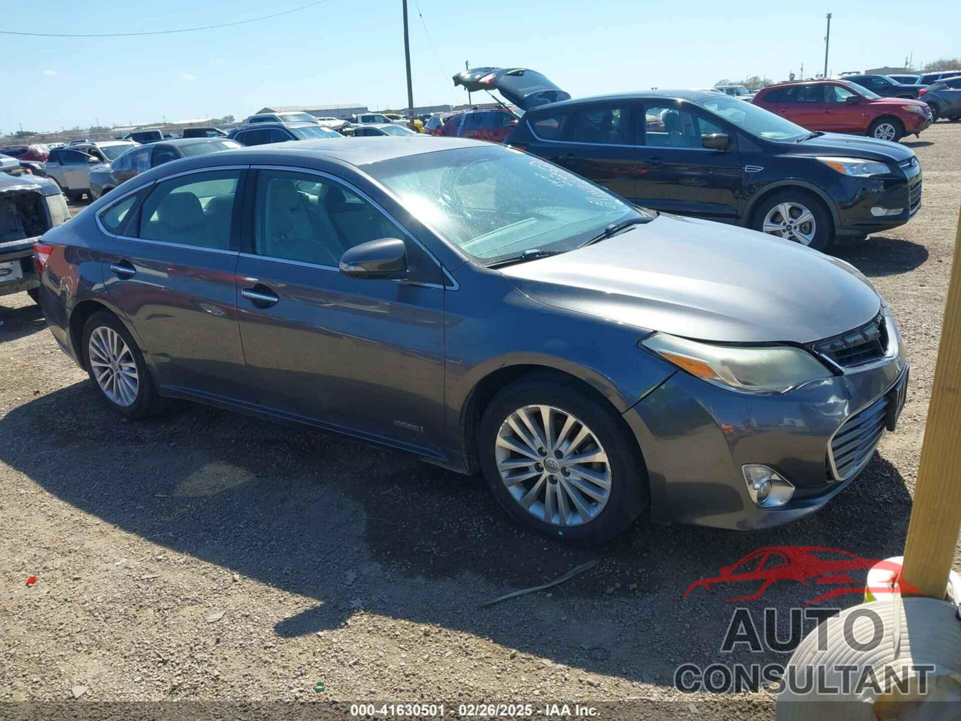 TOYOTA AVALON HYBRID 2013 - 4T1BD1EB3DU011324