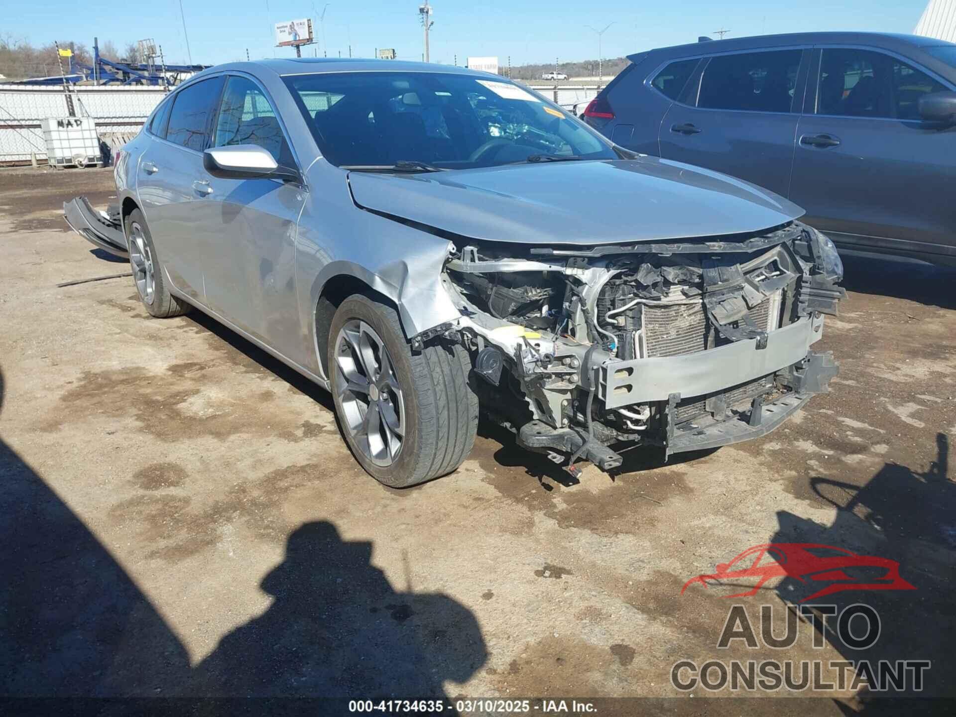 CHEVROLET MALIBU 2021 - 1G1ZD5ST3MF003678