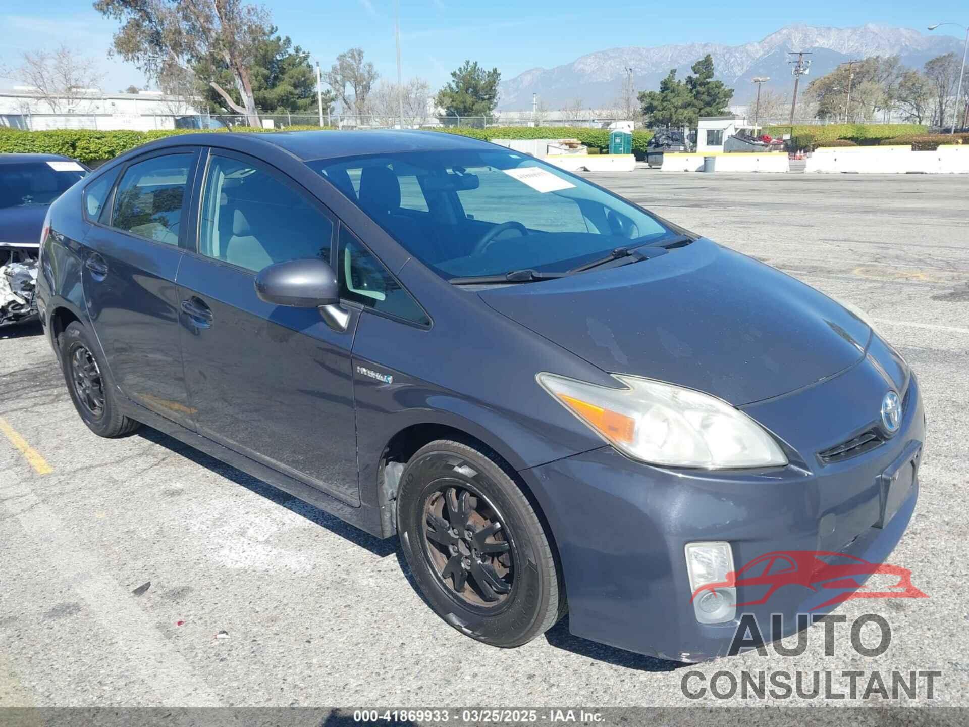 TOYOTA PRIUS 2010 - JTDKN3DU8A0180886