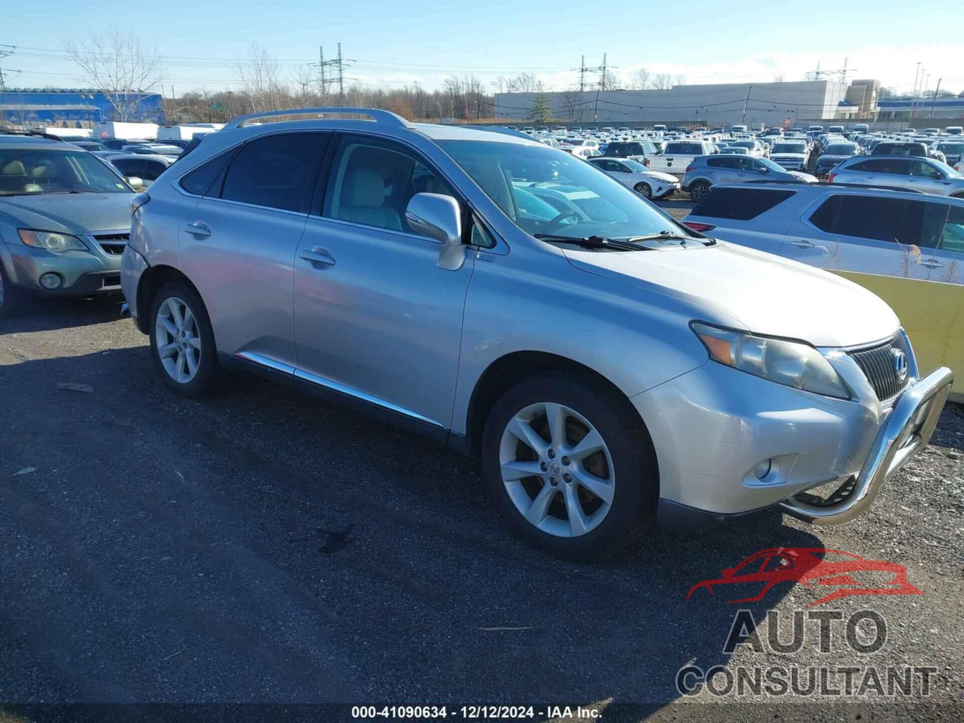 LEXUS RX 350 2010 - 2T2BK1BA6AC017600