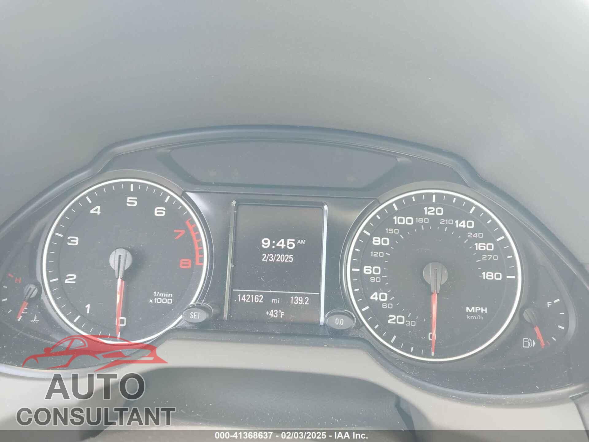 AUDI Q5 2012 - WA1DKAFP5CA059530