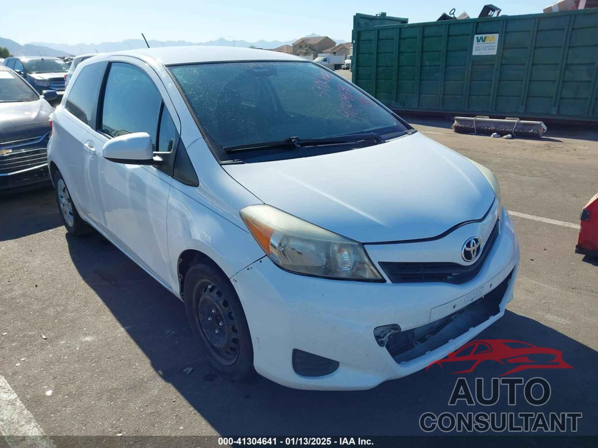 TOYOTA YARIS 2014 - VNKJTUD39EA010042