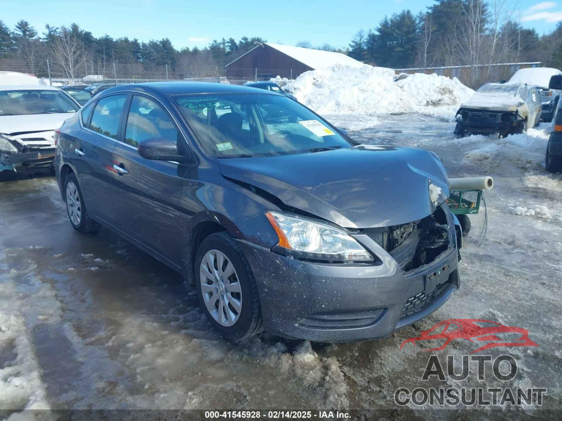 NISSAN SENTRA 2014 - 3N1AB7AP3EY337071