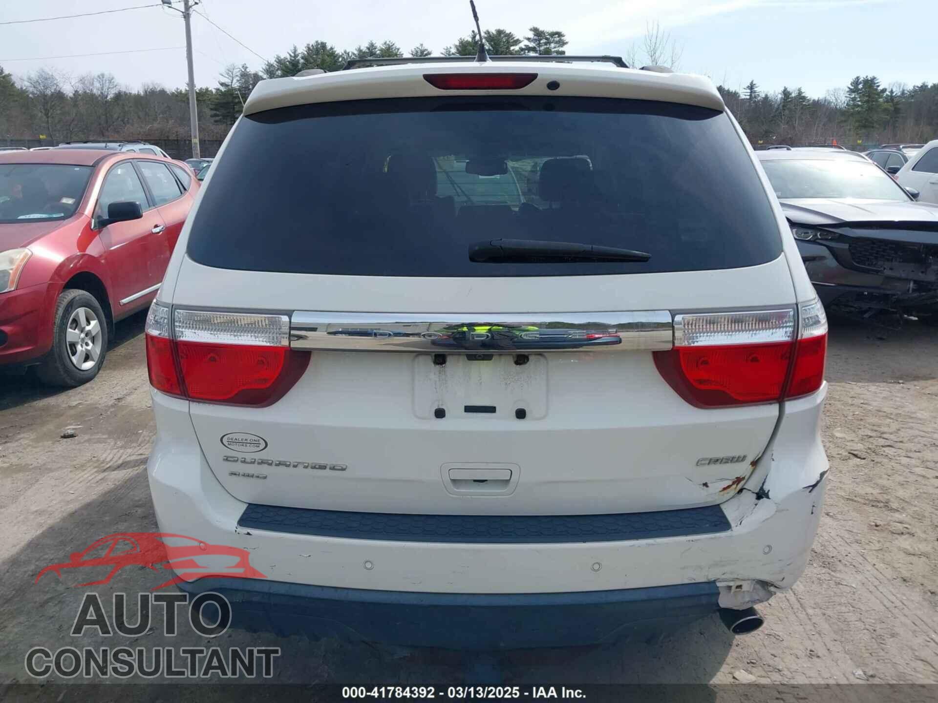 DODGE DURANGO 2011 - 1D4RE4GGXBC734135