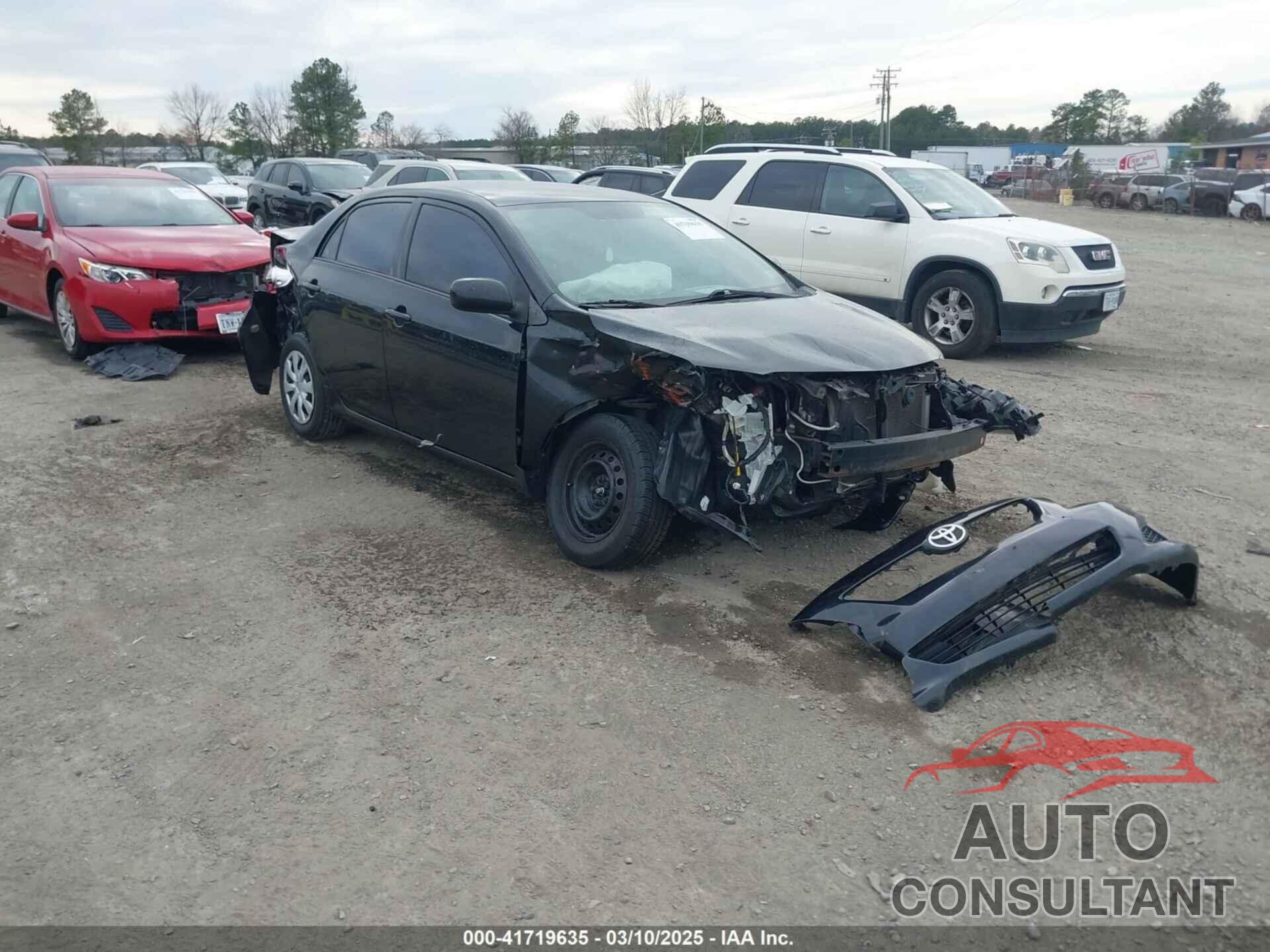 TOYOTA COROLLA 2009 - 2T1BU40E19C070819