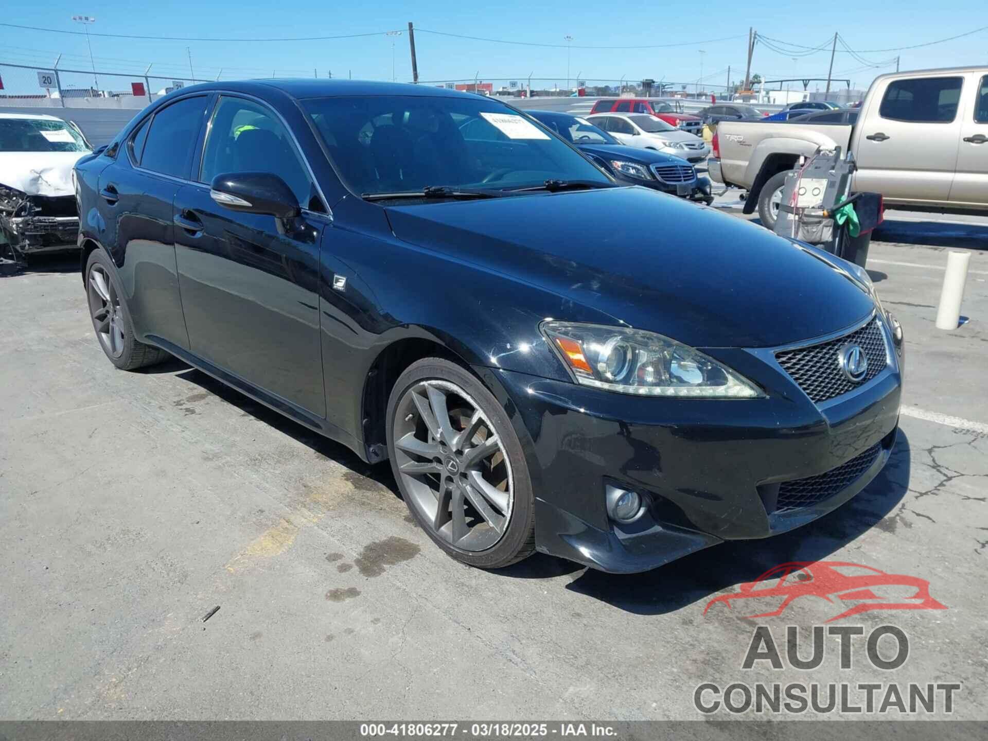 LEXUS IS 250 2013 - JTHBF5C26D5187947